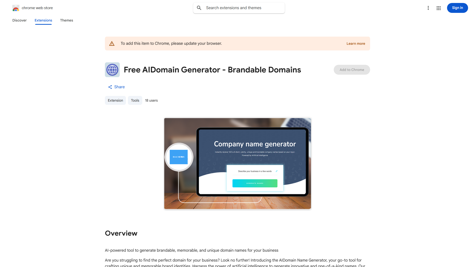 AIDomain Name Generator