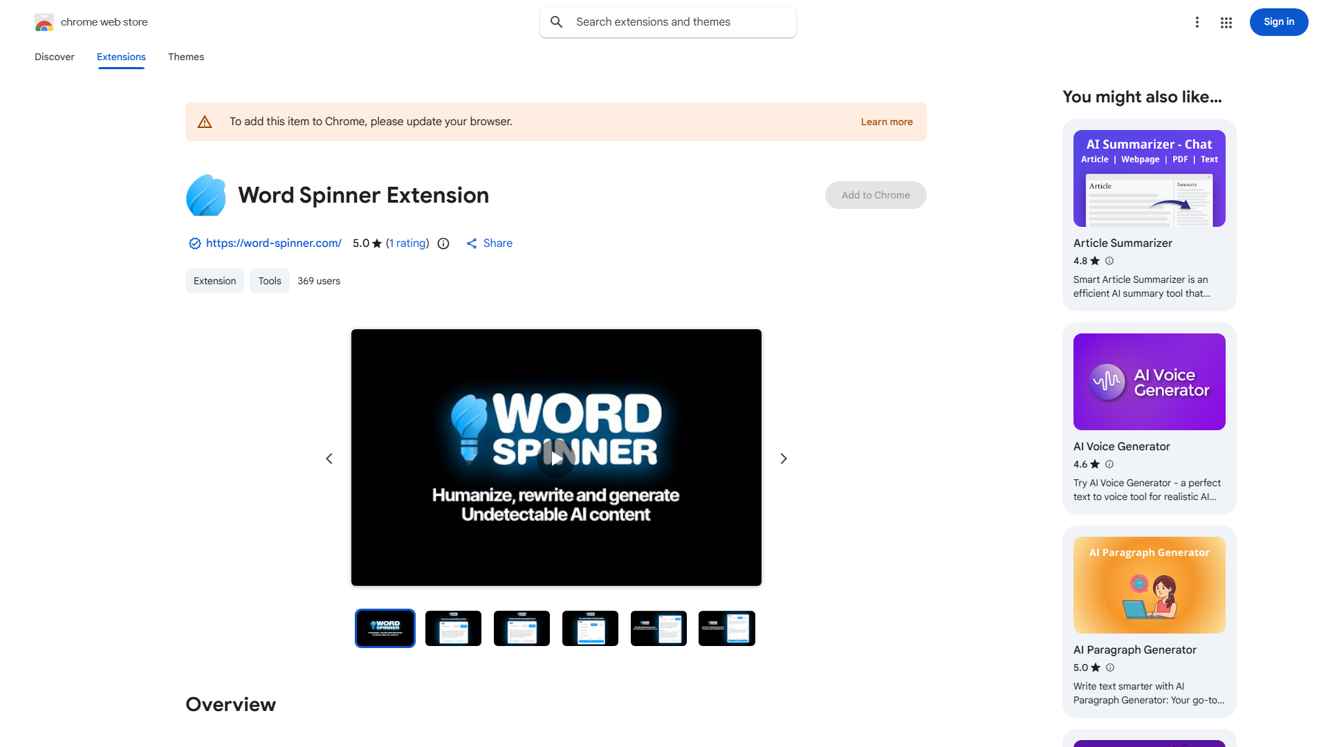 Word Spinner