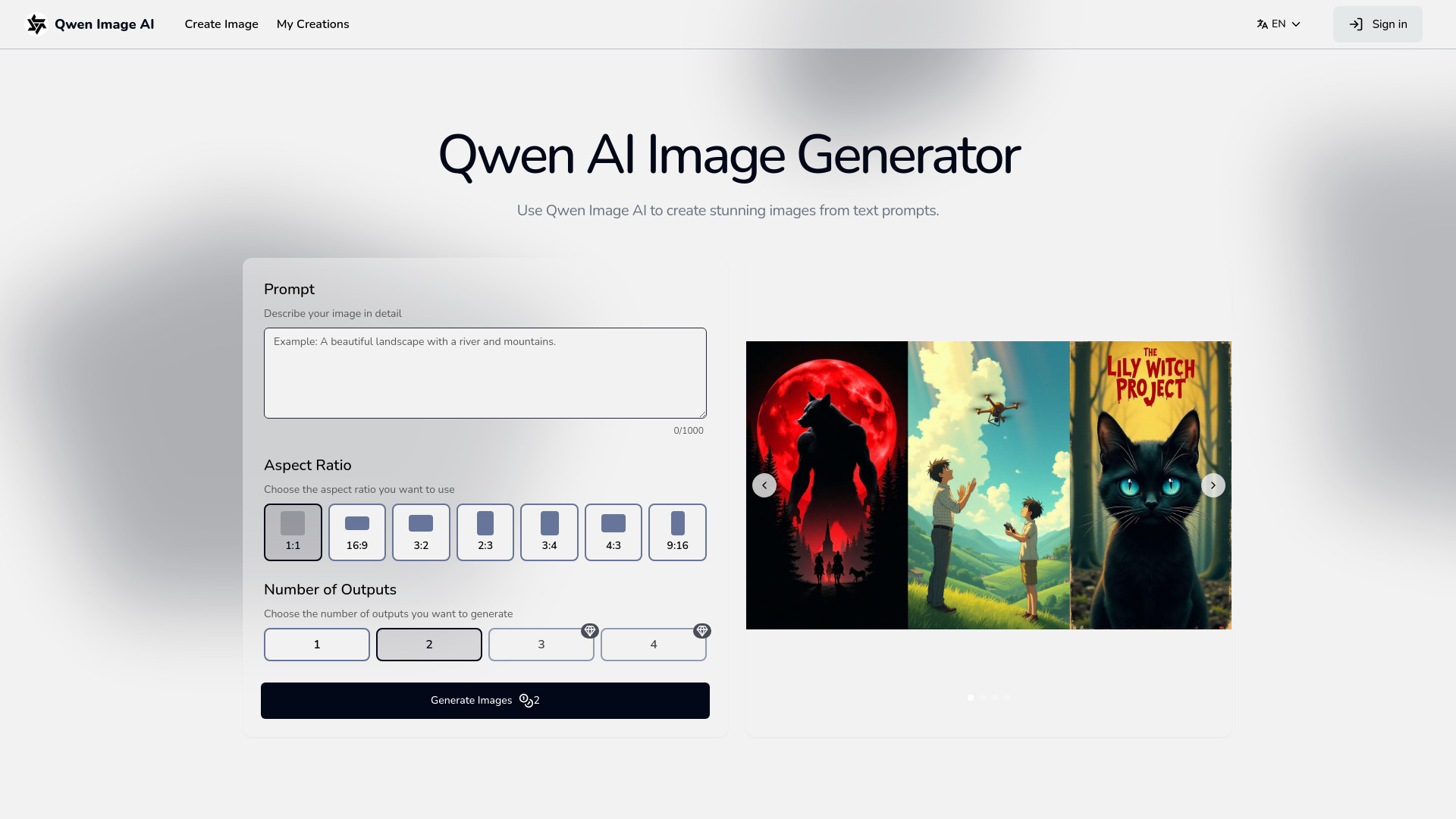 Qwen Image AI
