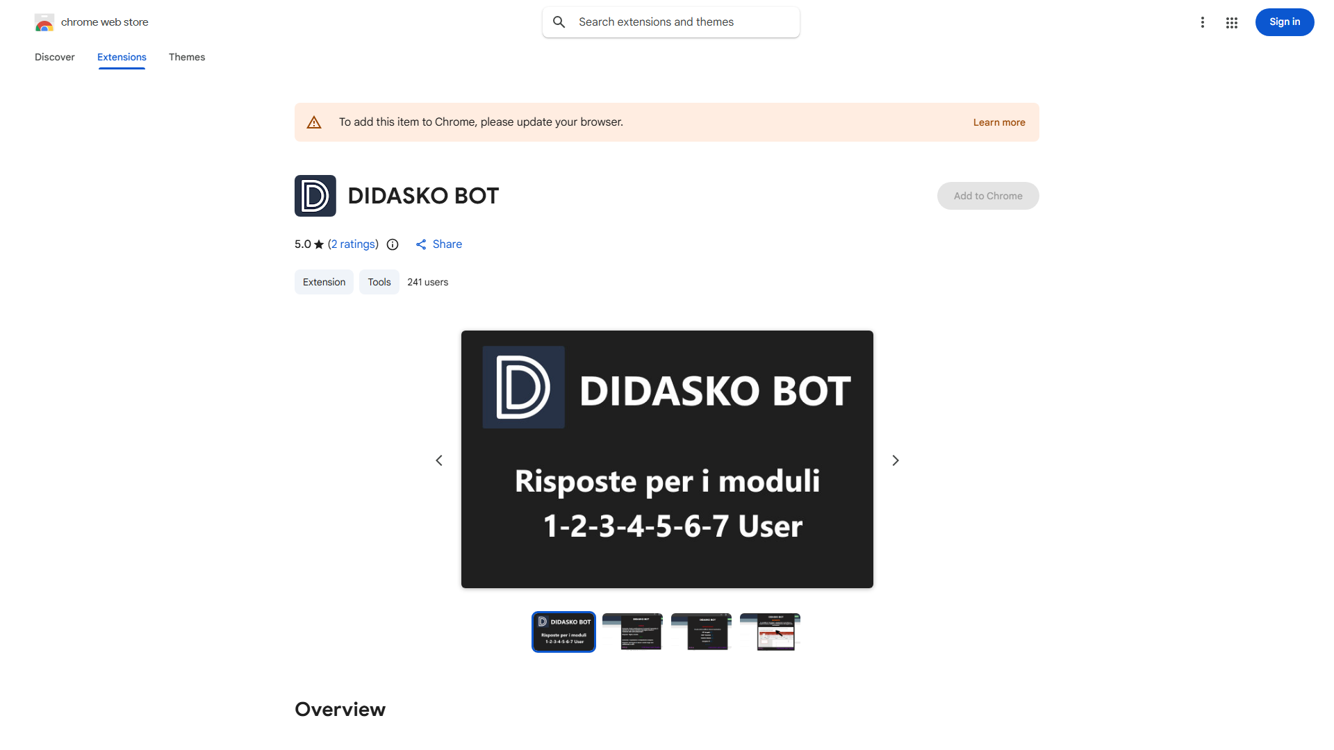 7 Moduli User Exercitation Helper