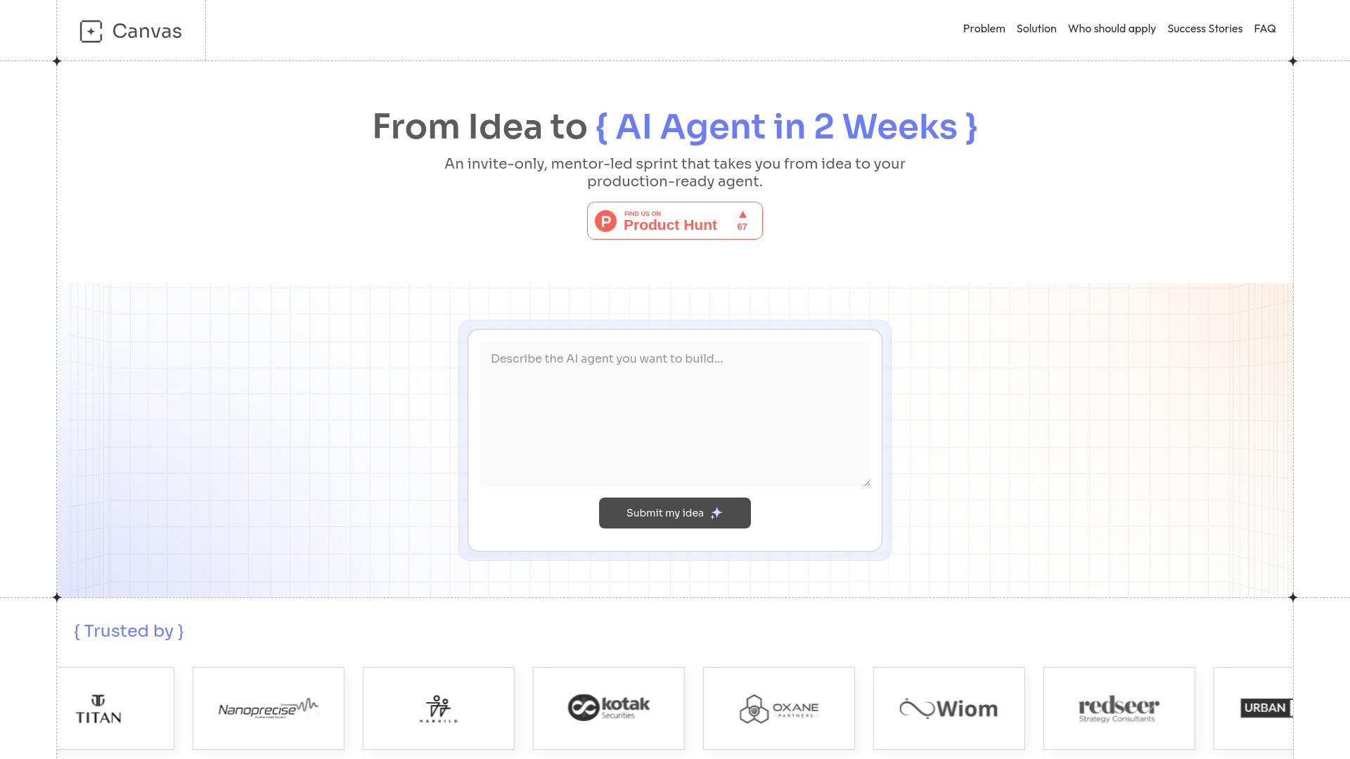 Canvas Builders Program