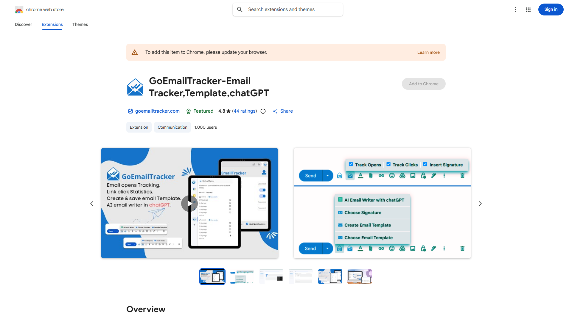 GoEmailTracker
