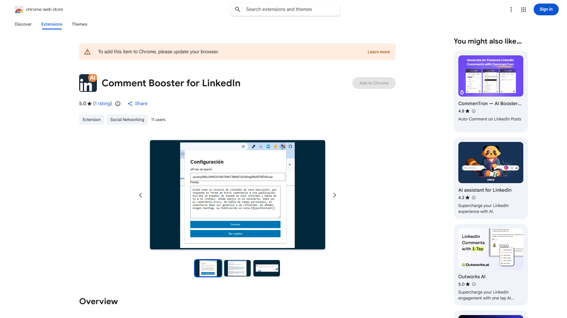 Comment Booster for LinkedIn