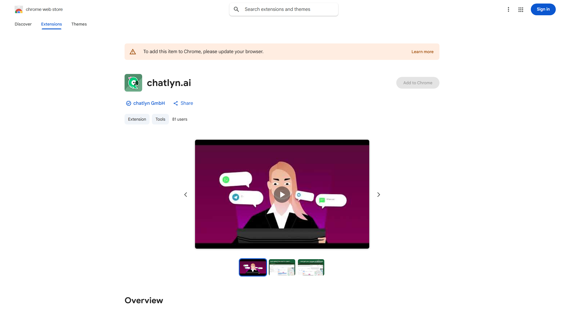 chatlyn AI Chrome Extension