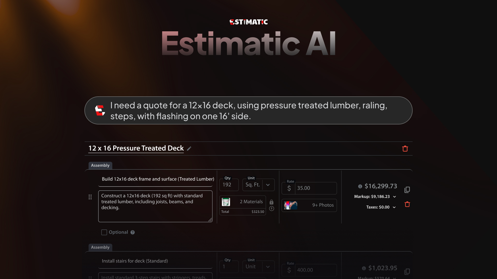 Estimatic AI