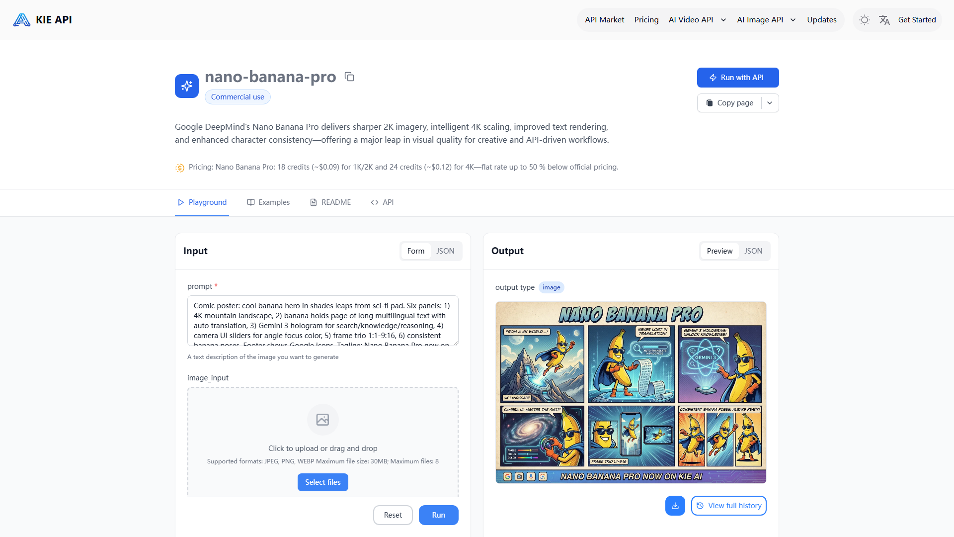 Nano Banana Pro API - Kie.ai