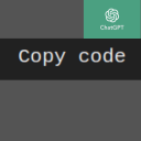 ChatGPT Code Copy Extension