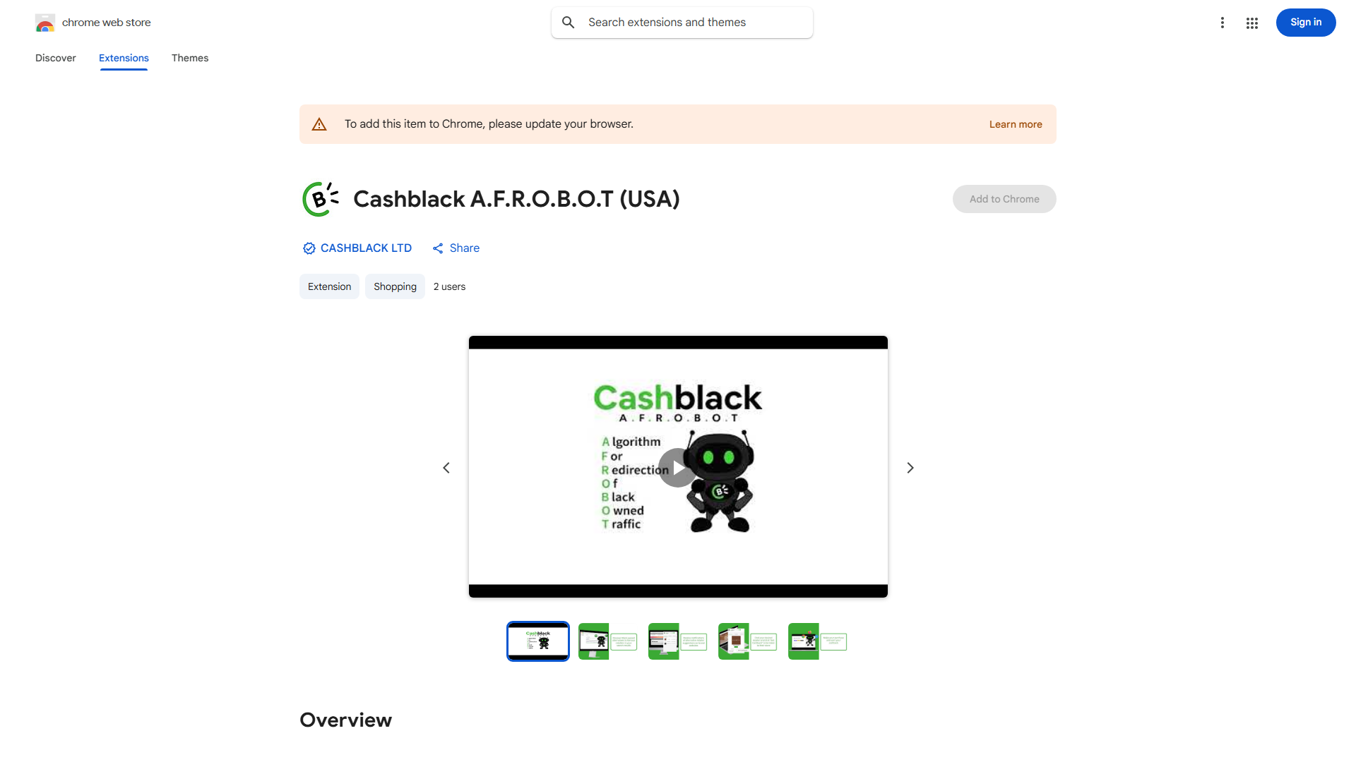 Cashblack A.F.R.O.B.O.T