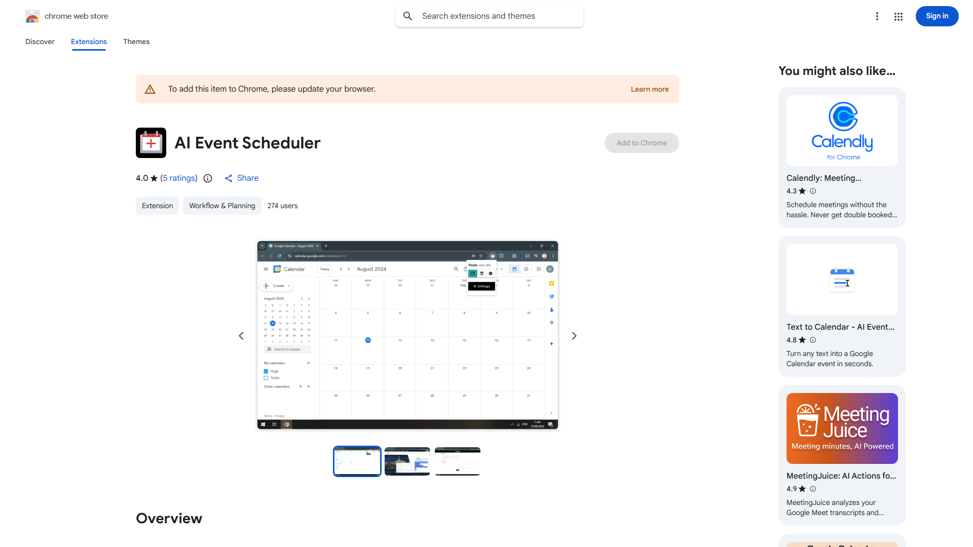 Google Calendar Event Creator