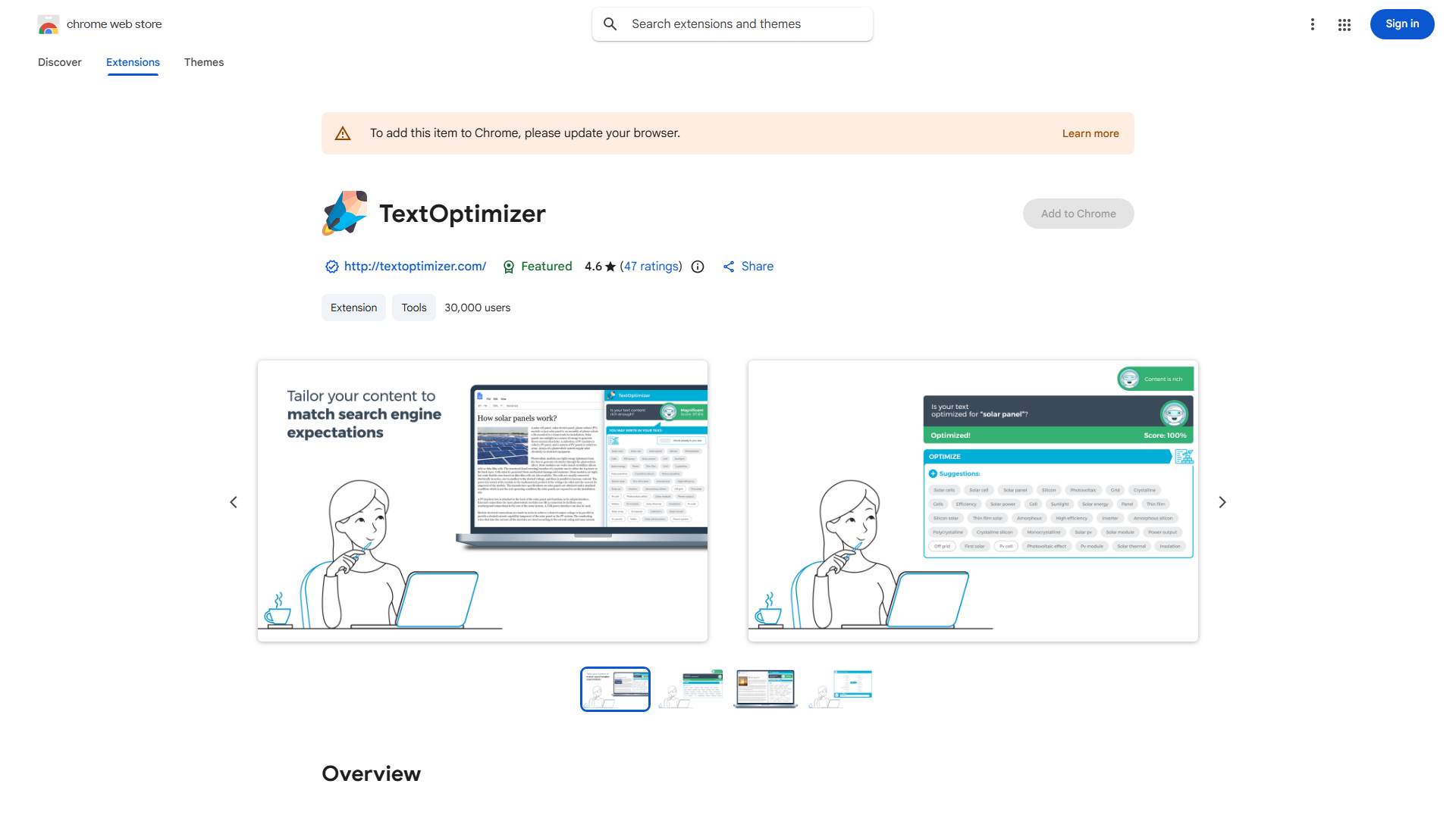 TextOptimizer