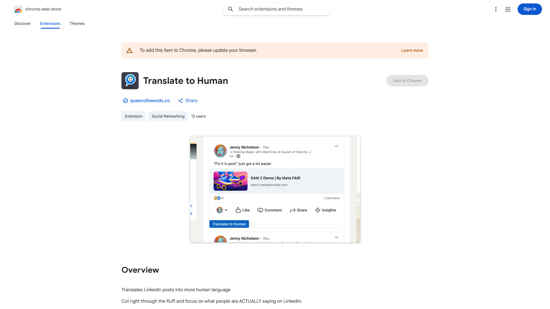 LinkedIn Subtext Translator