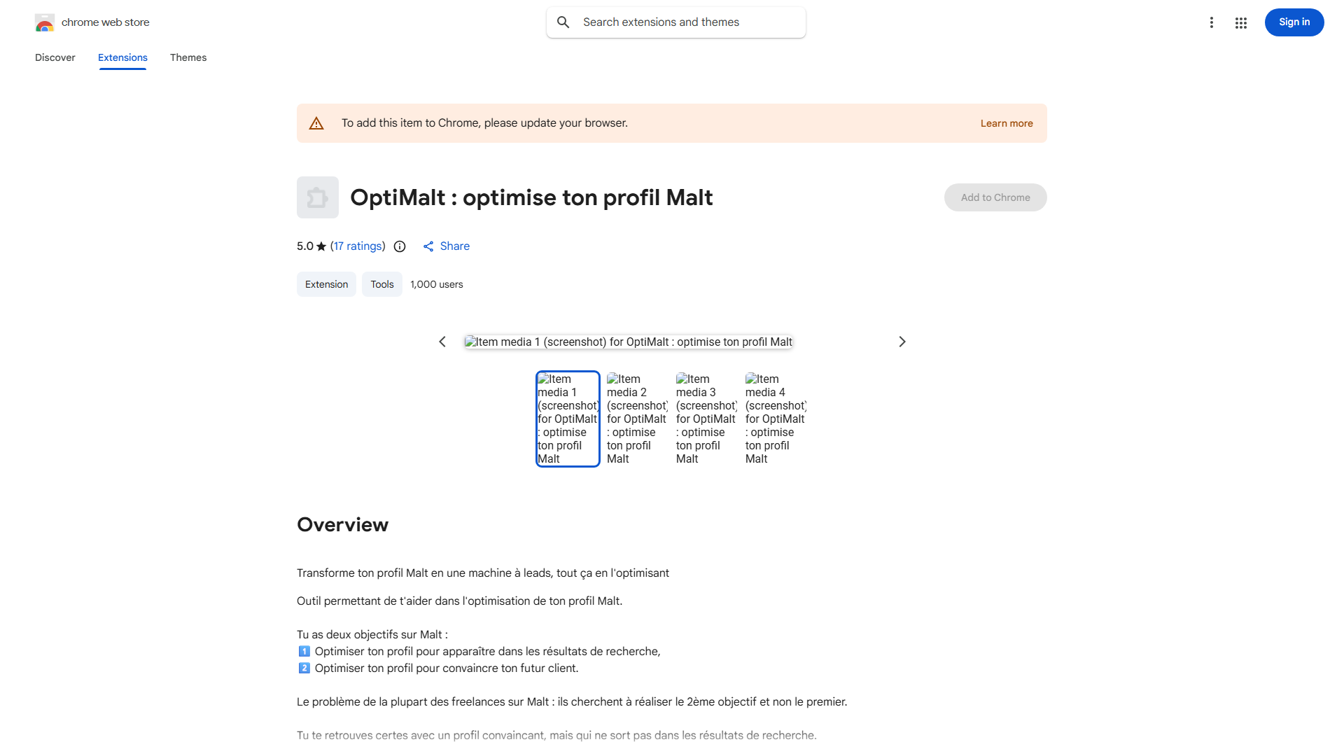 Malt Profile Optimizer