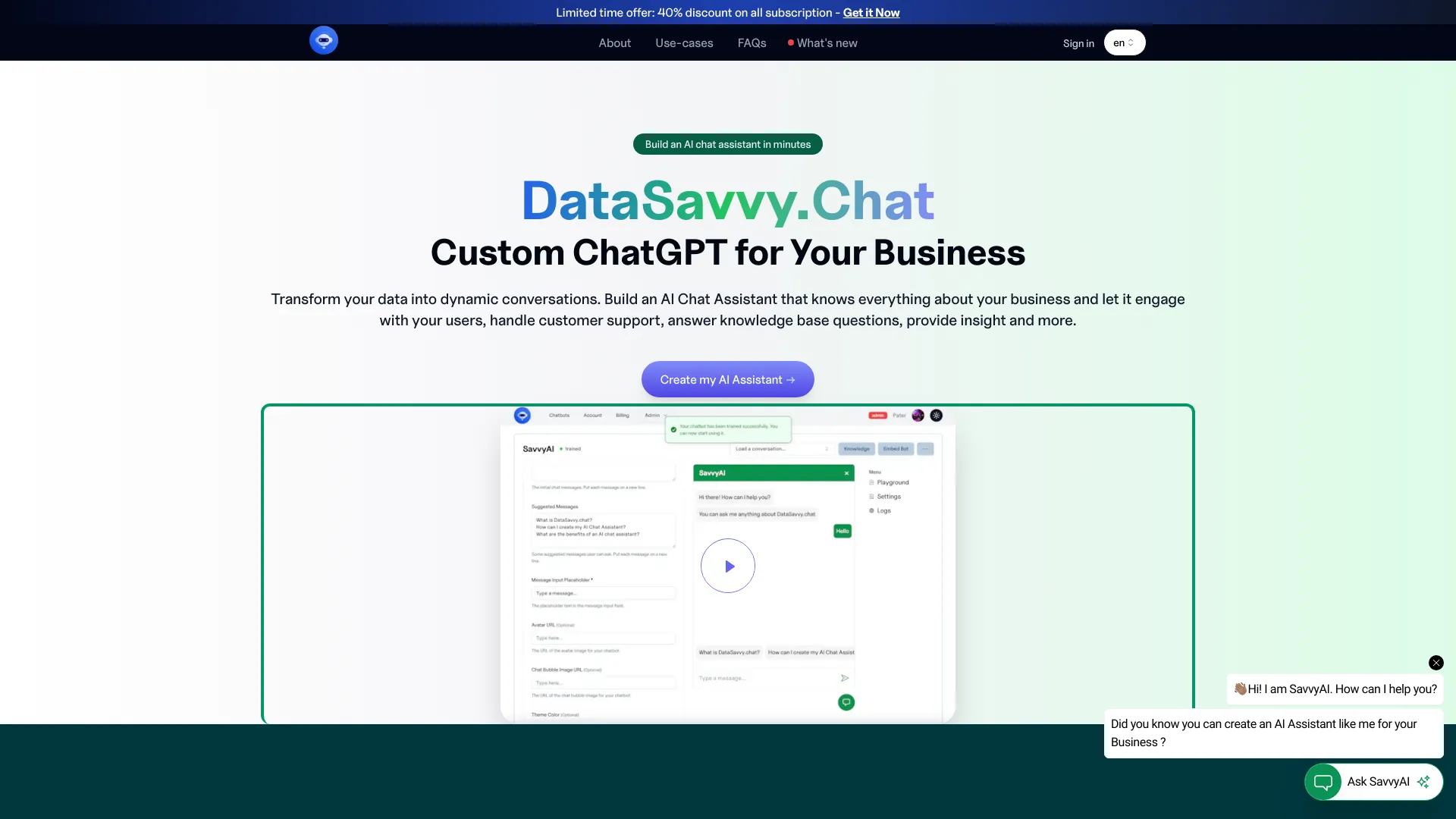 DataSavvy.chat