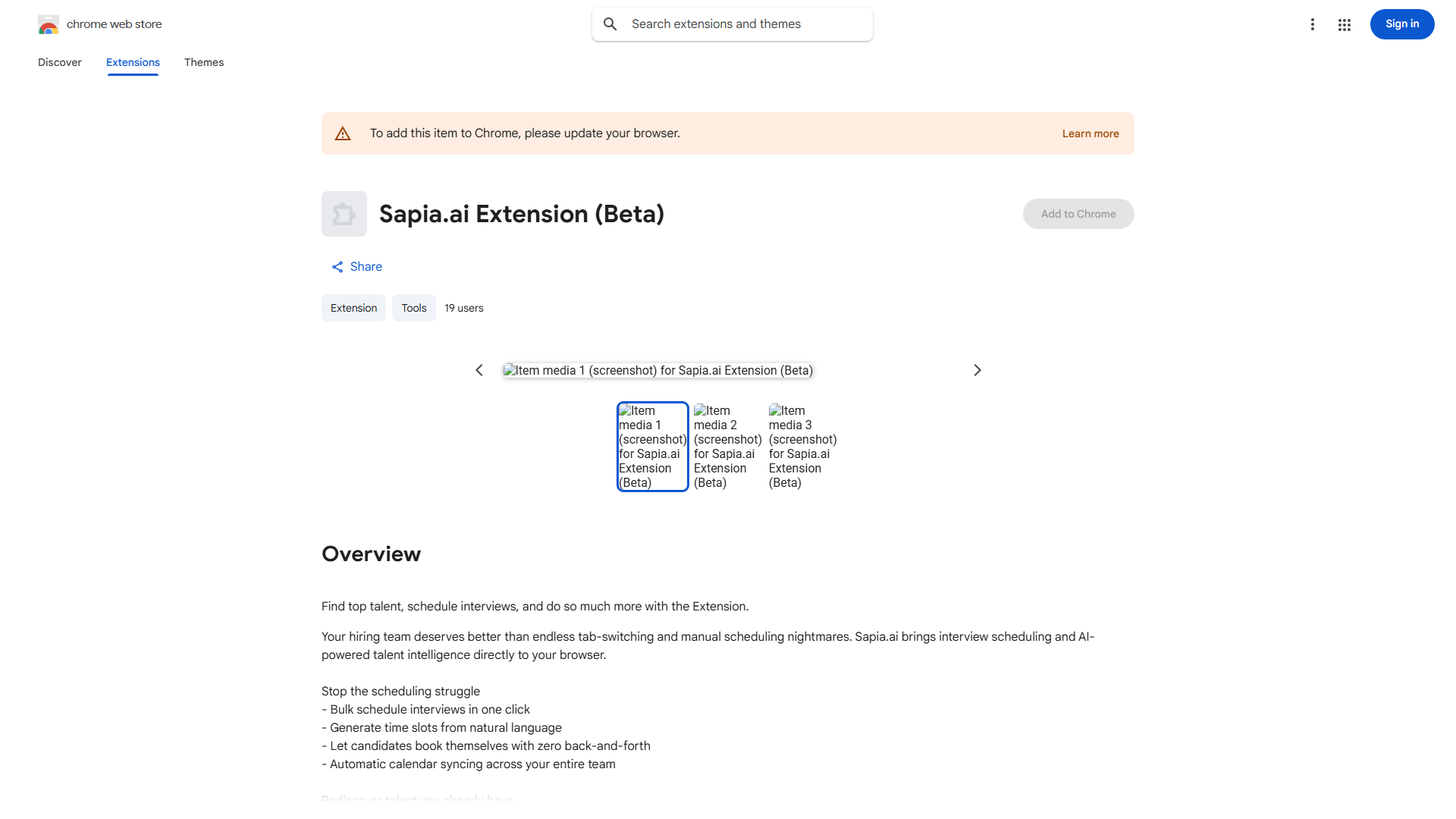 Interview Scheduling by Sapia.ai