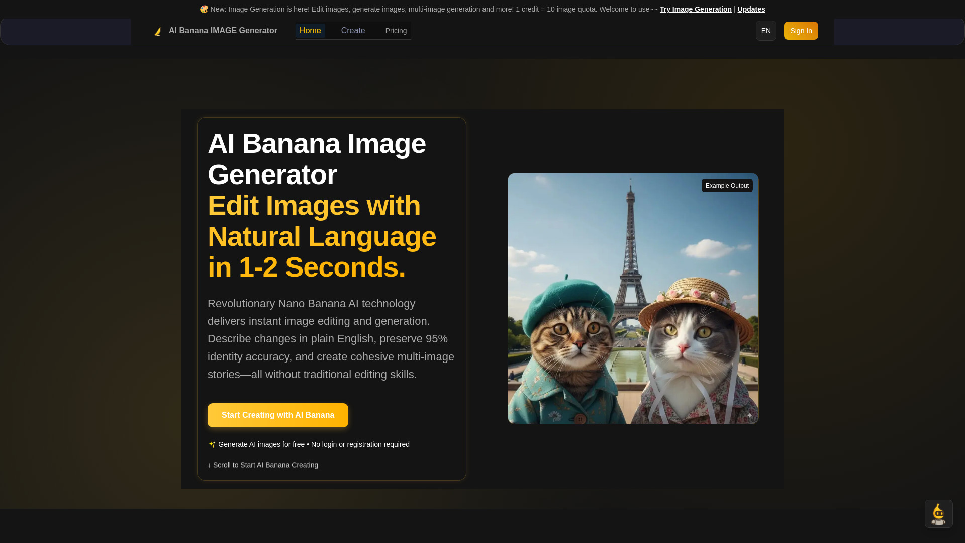 AI Banana - Nano Banana Image Generator