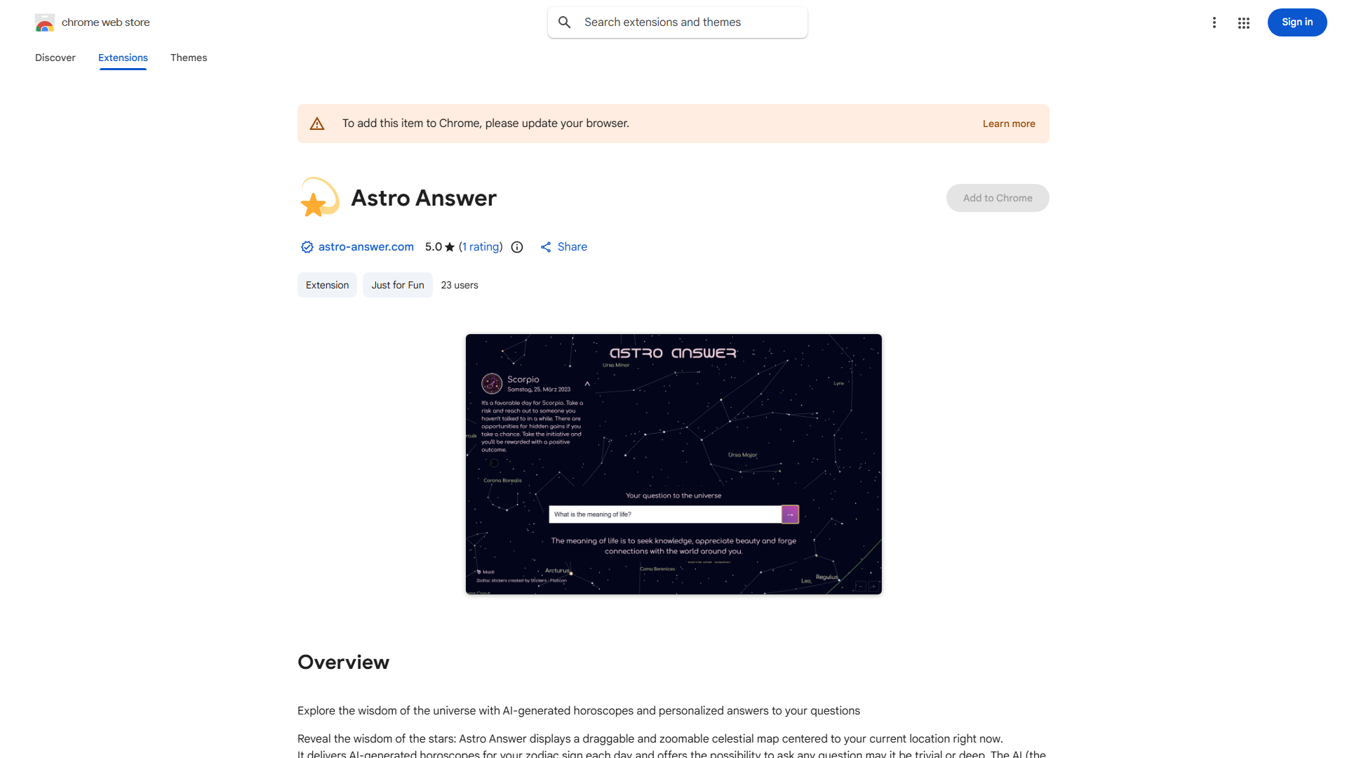 AI Horoscopes & Personalized Answers
