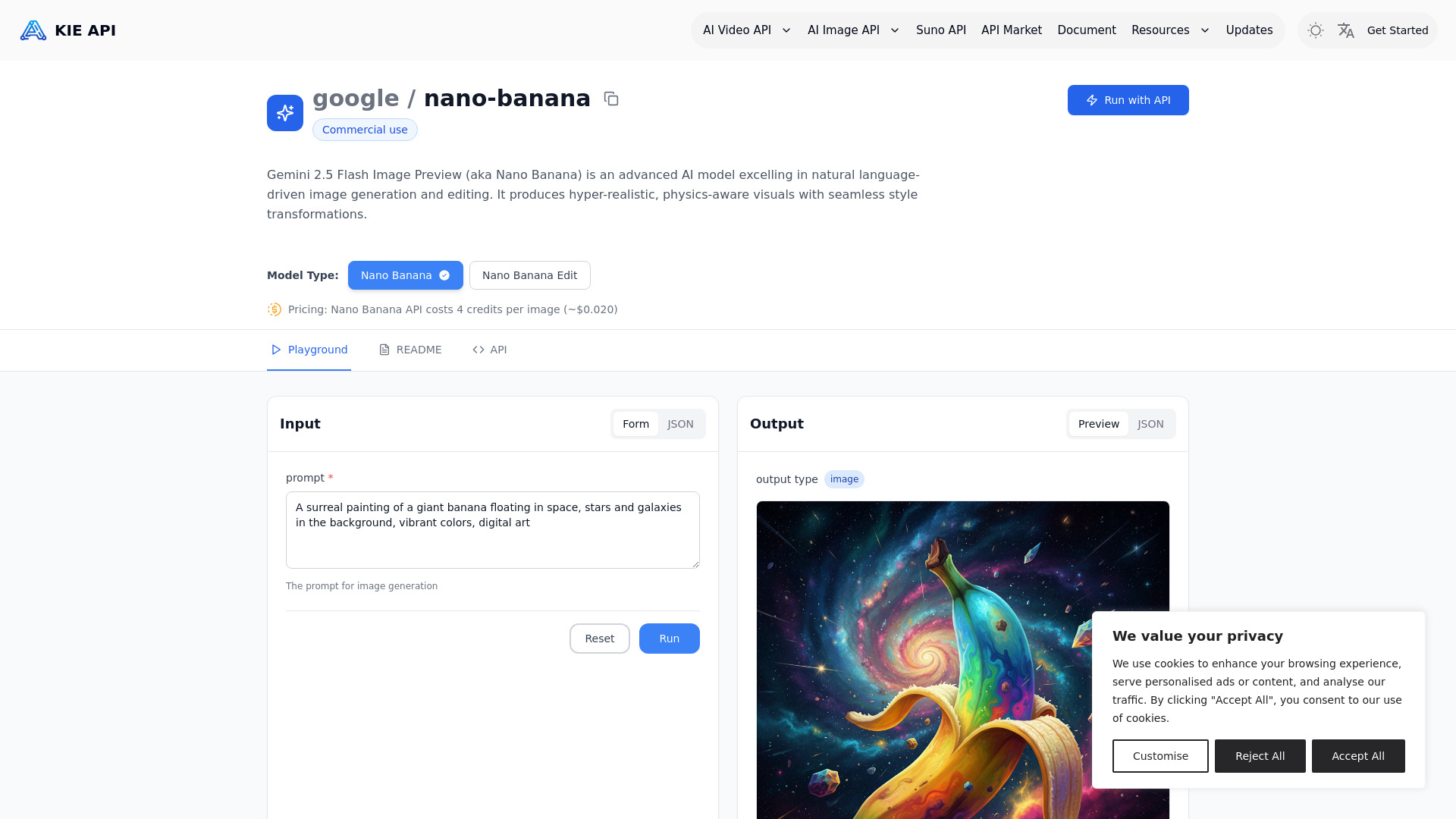 Kie.ai:Affordable and Reliable Nano Banana API for Image Generation & Editing