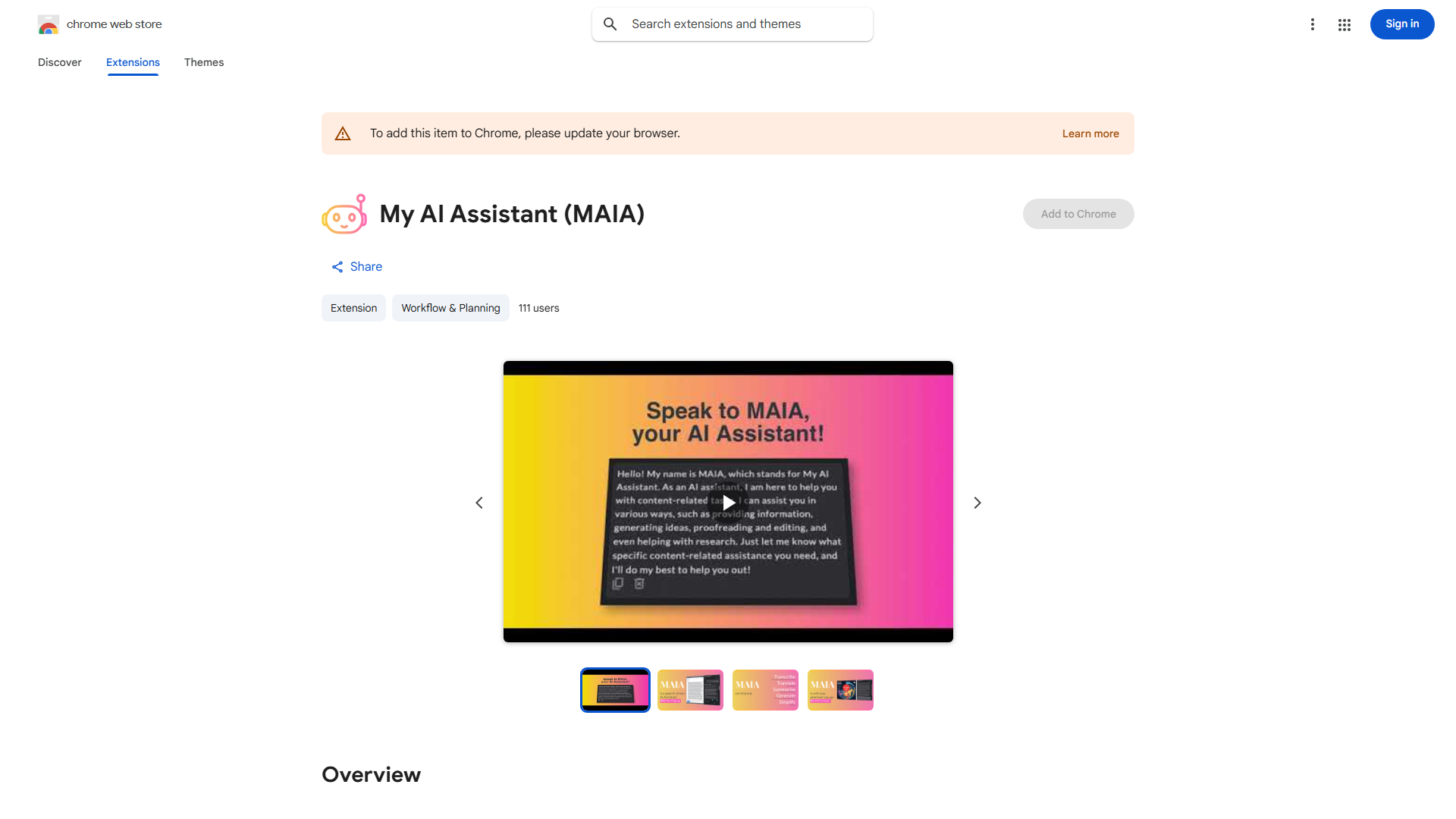 MAIA (My AI Assistant)