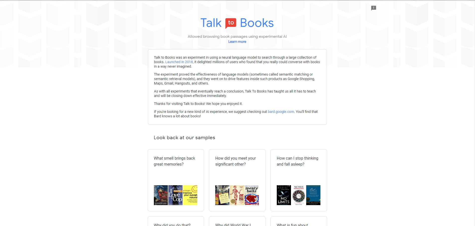 Talk To Books