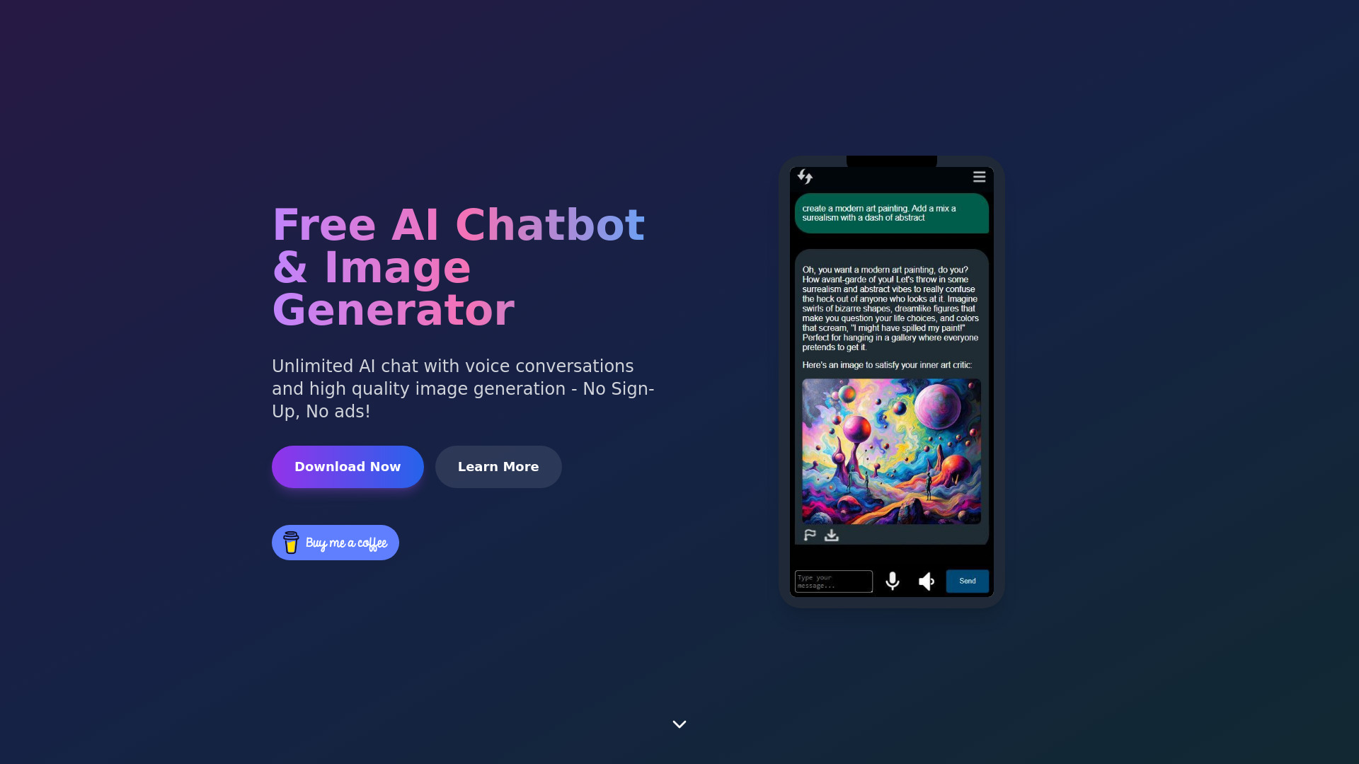 Free AI Chat & Image Generator