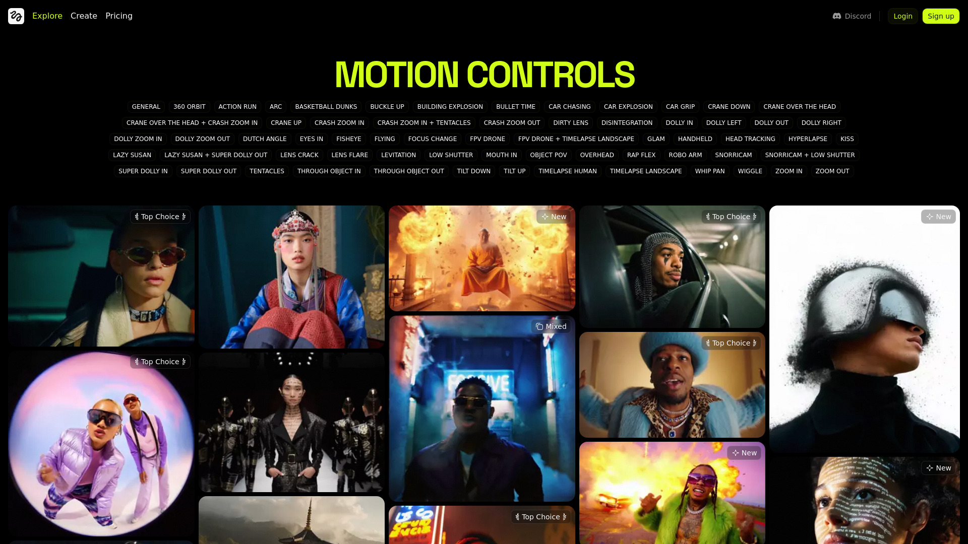 Higgsfield screenshot