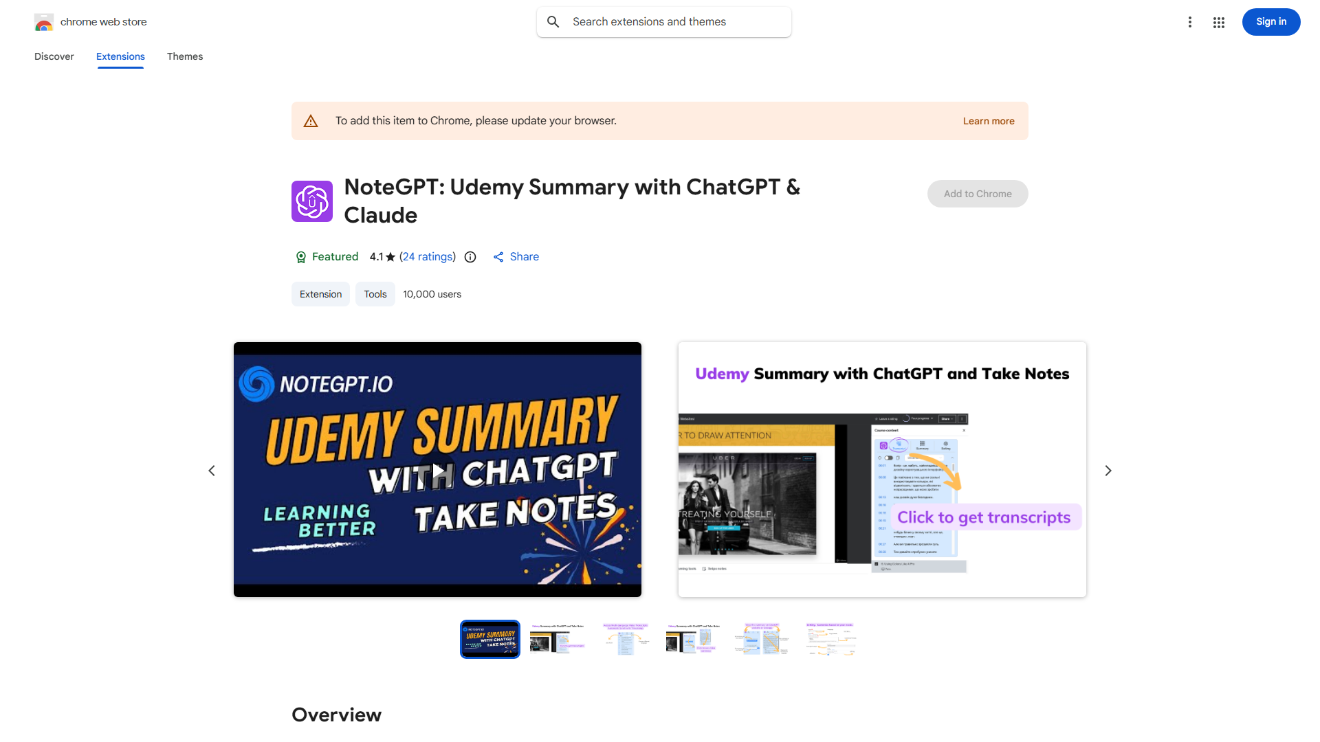 NoteGPT: Udemy Summary with ChatGPT & Notes
