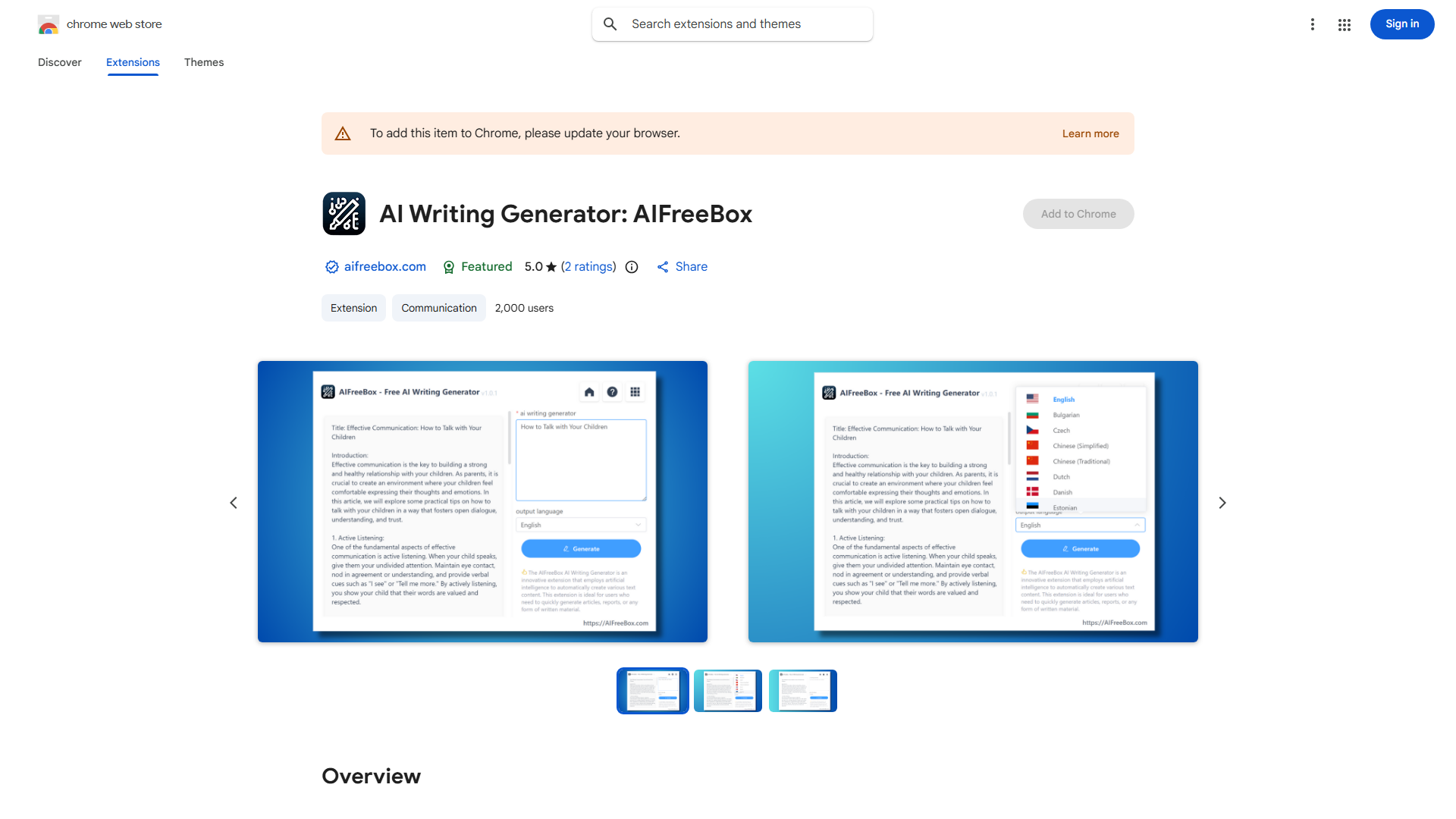 Free AI Writing Generator Tool