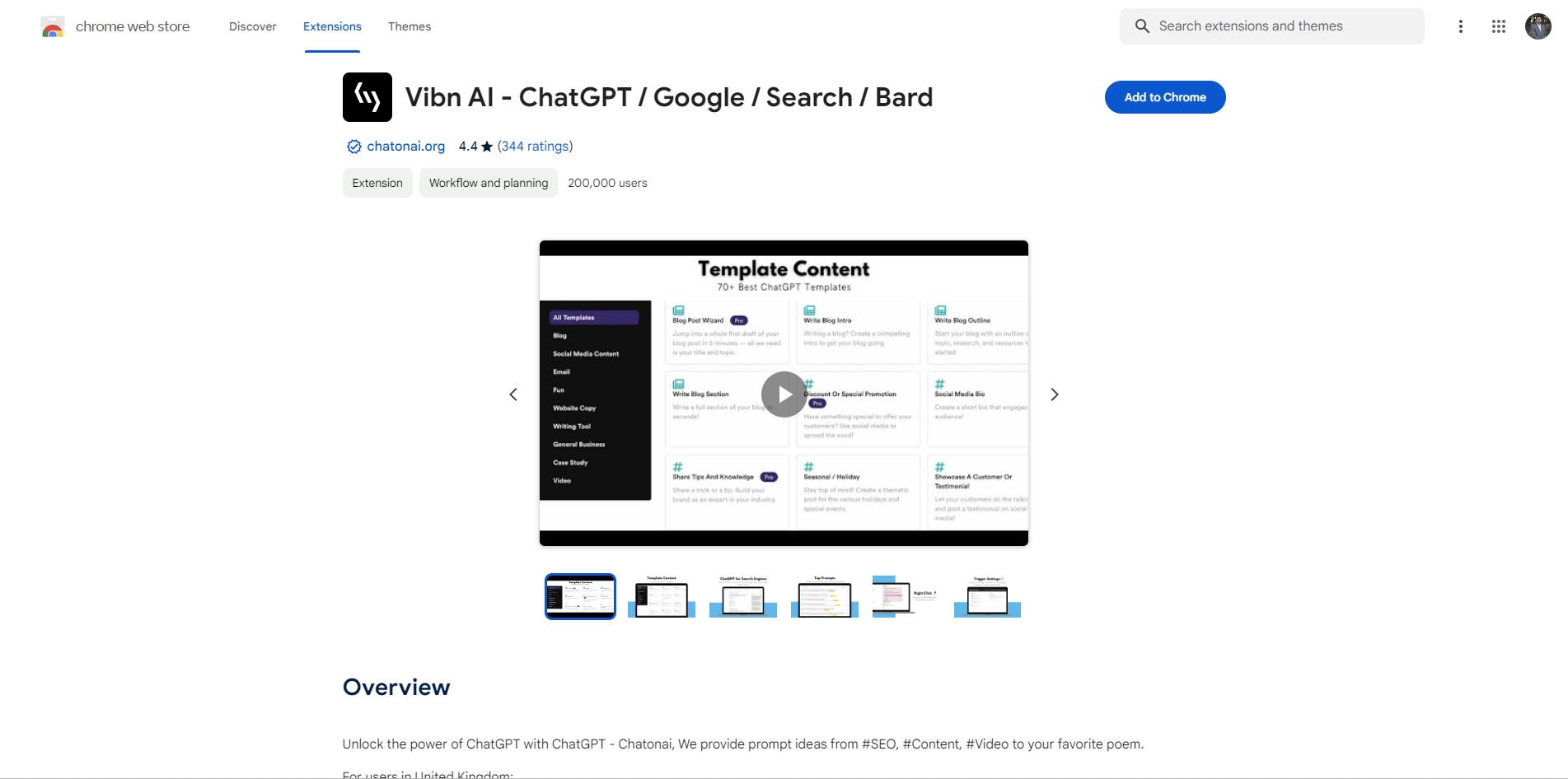 ChatGPT Chrome Extension