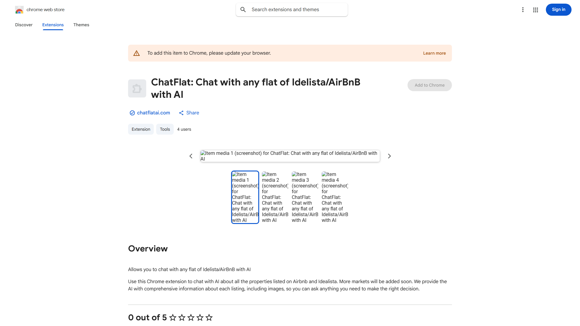 AI Airbnb/Idealista Chat Extension