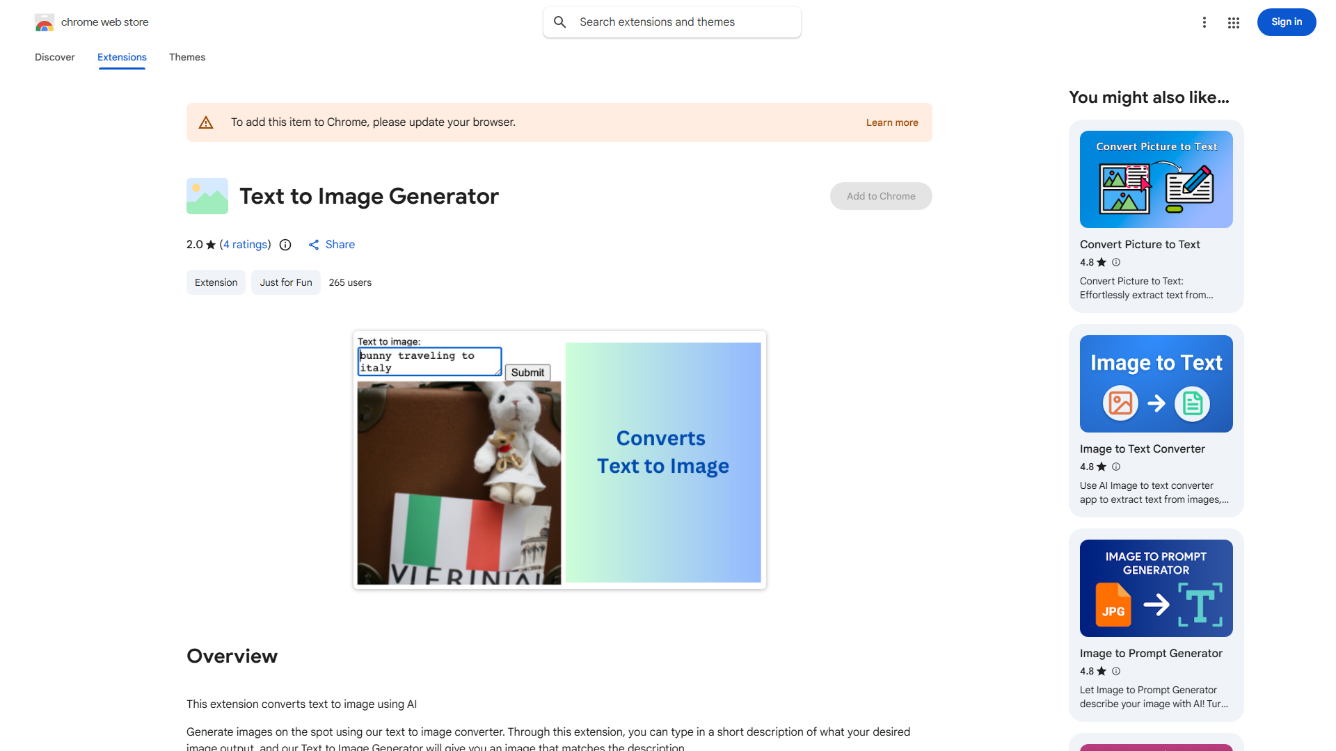 Text to Image AI