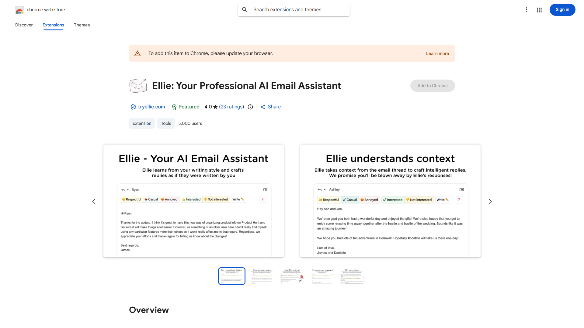 Ellie Email Assistant