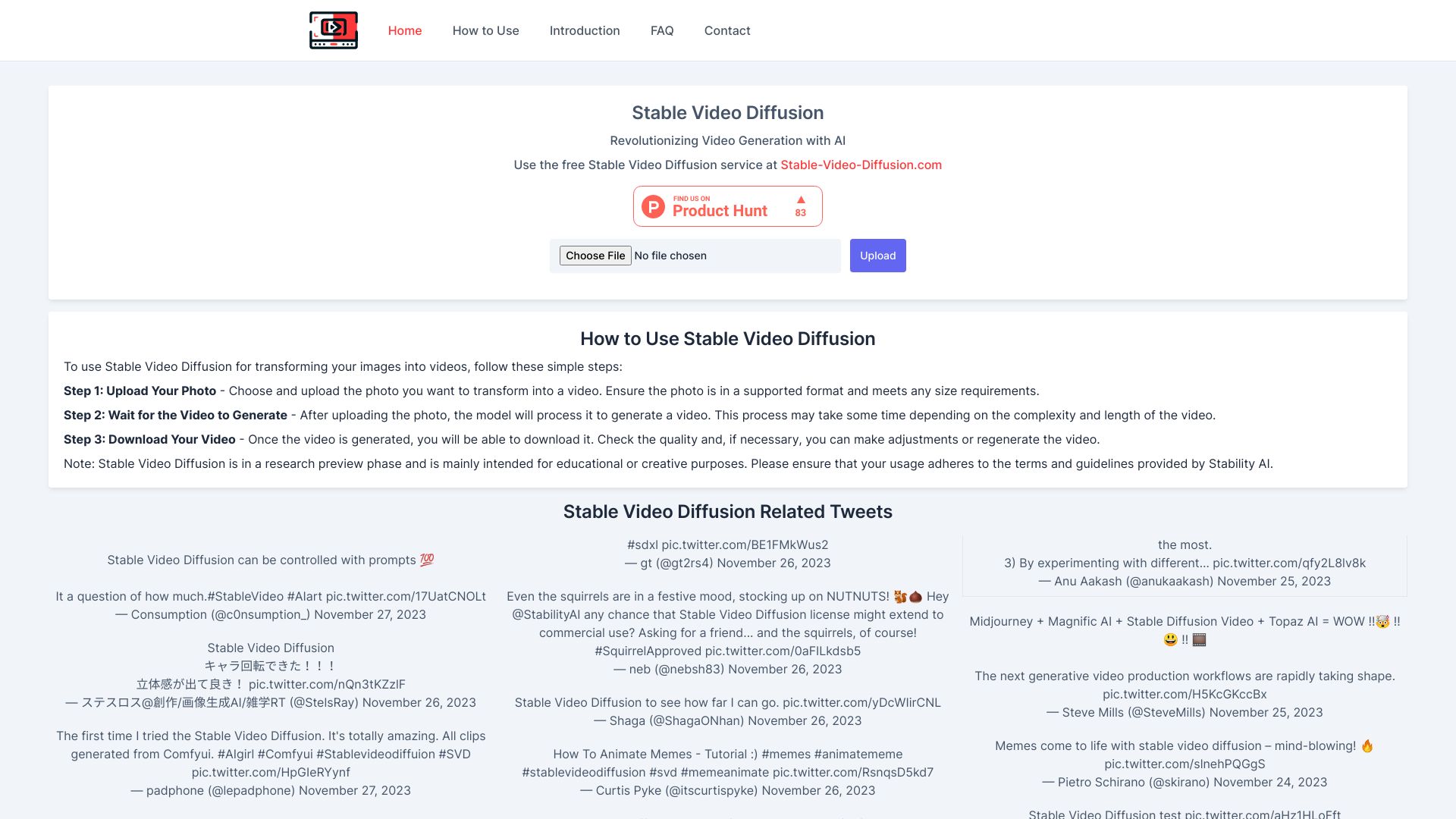 Stable Video Diffusion