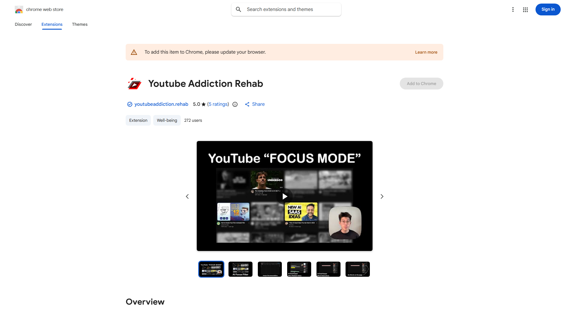 YouTube Addiction Rehab