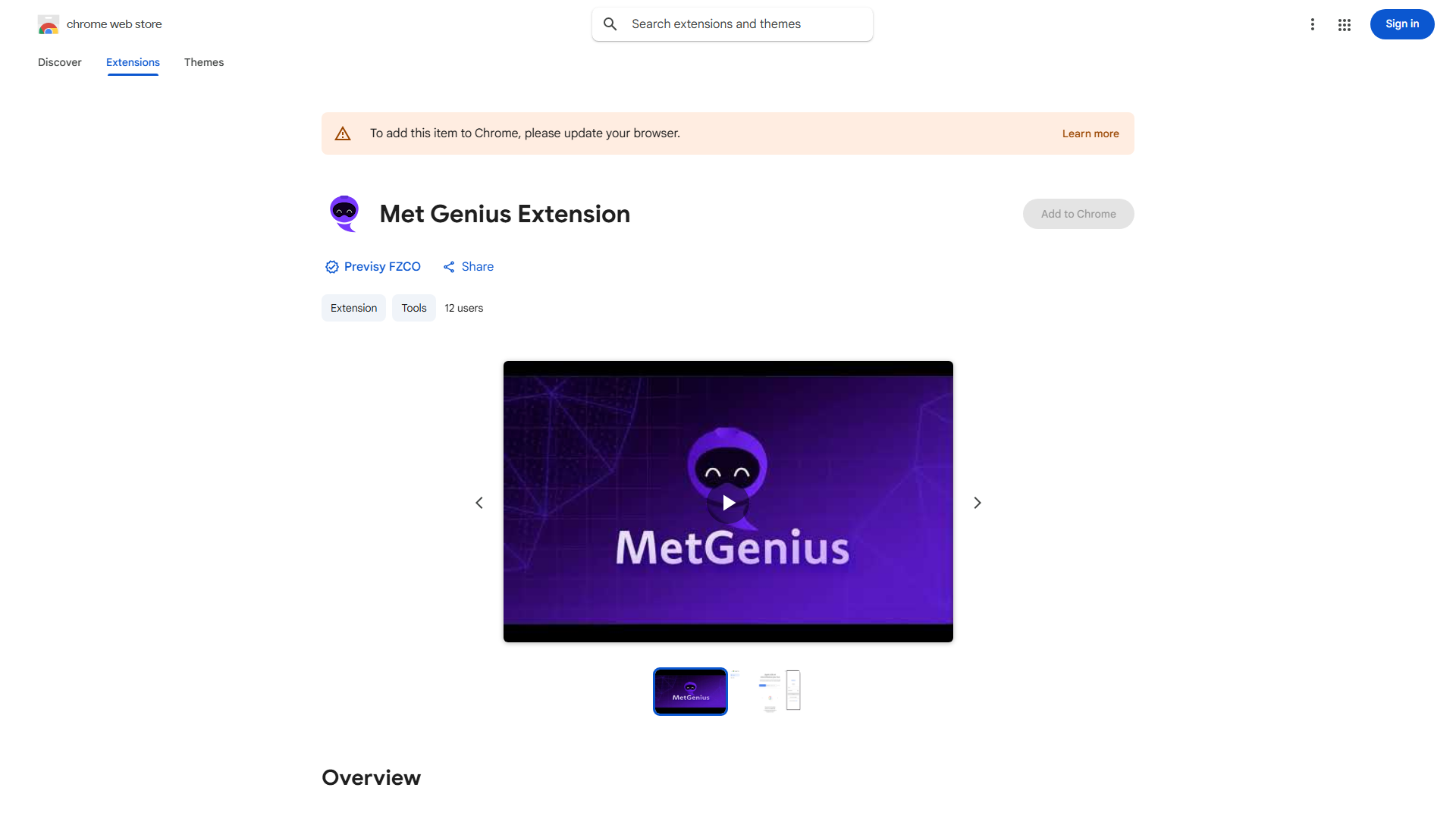 MetGenius
