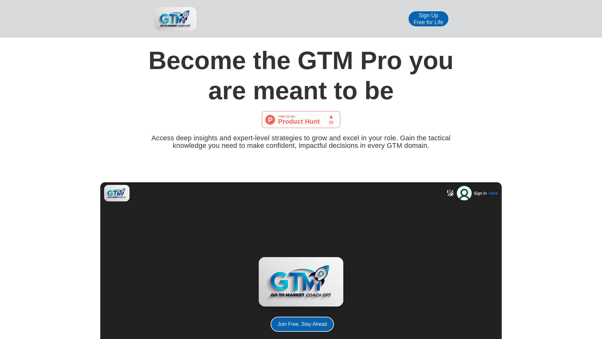 GTM Coach GPT