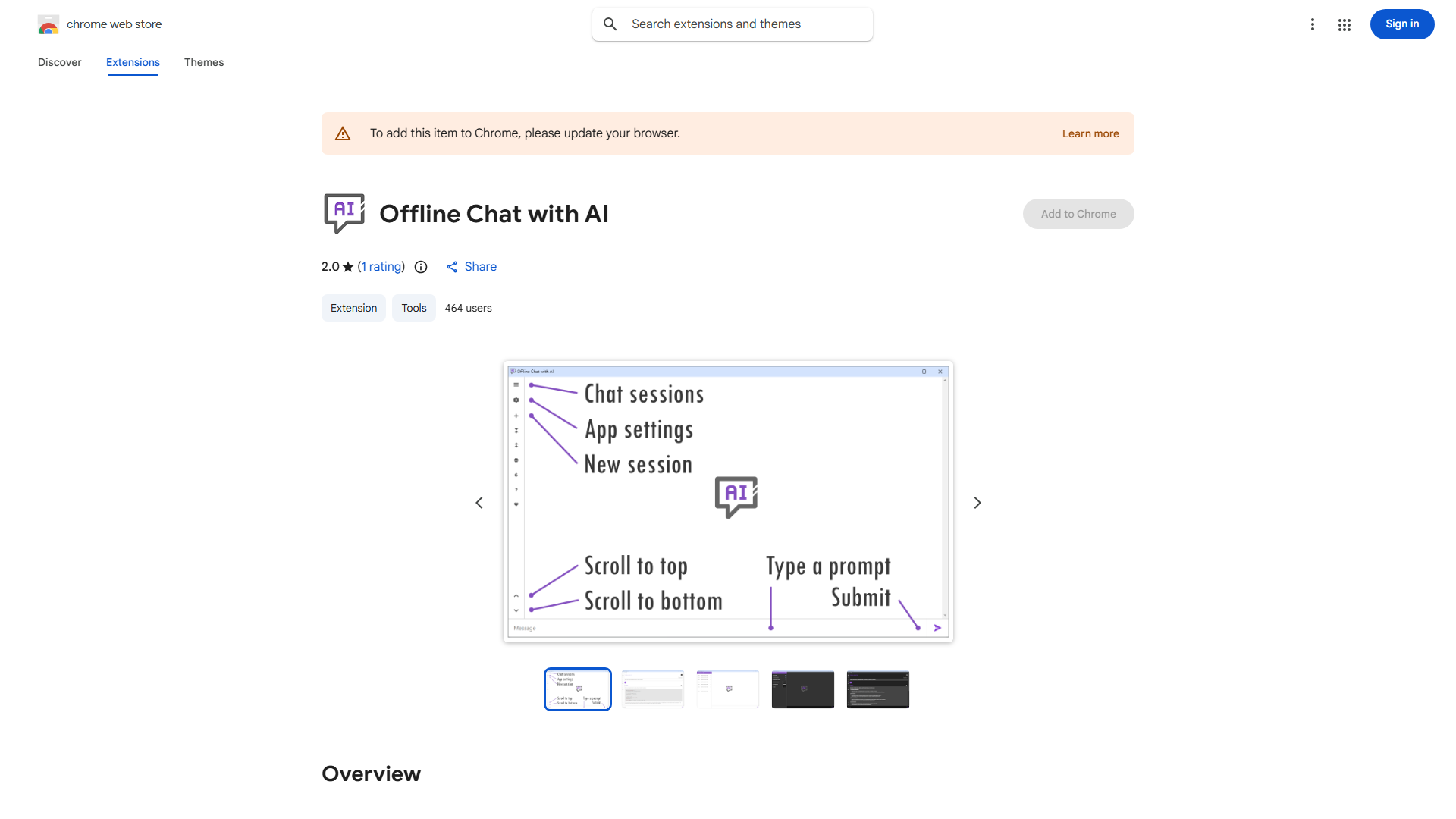Offline Chat with AI