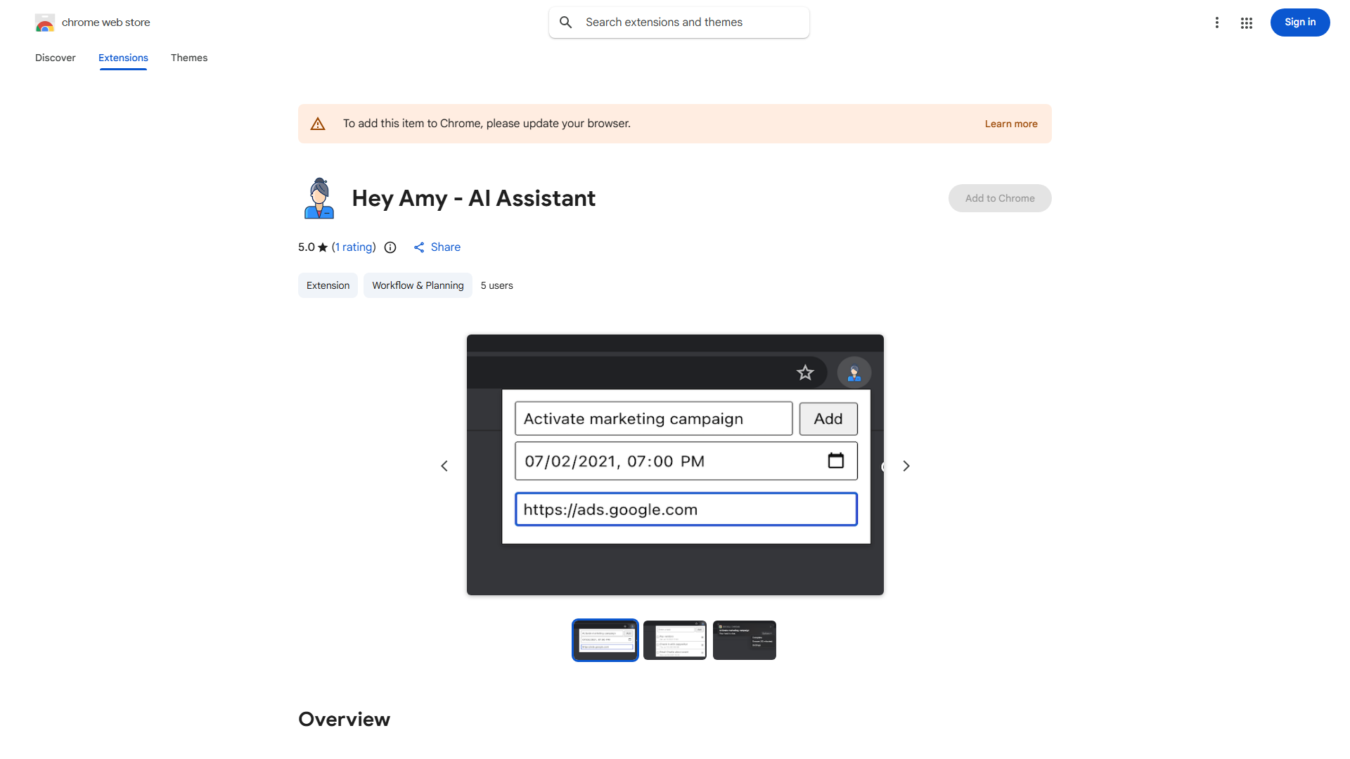 Amy Virtual Assistant