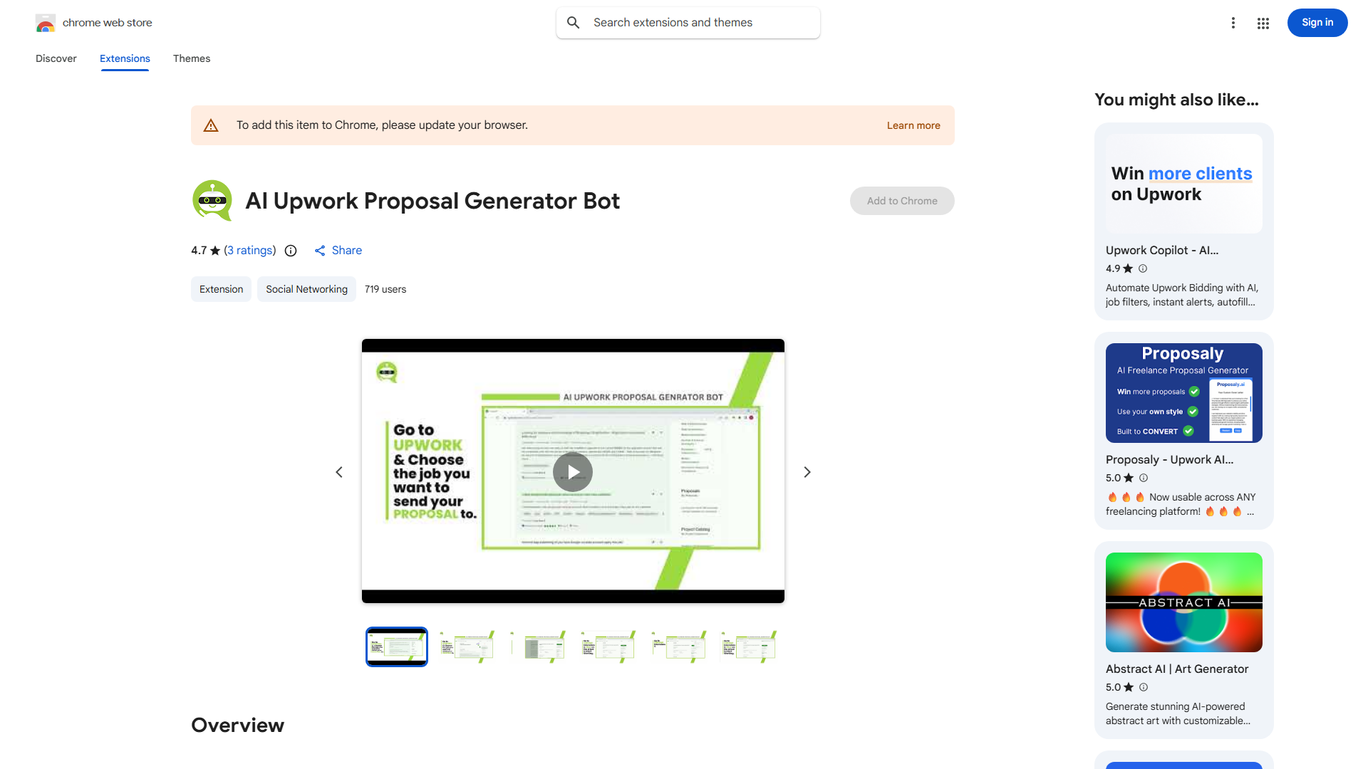 AI-powered Upwork Proposal Bot
