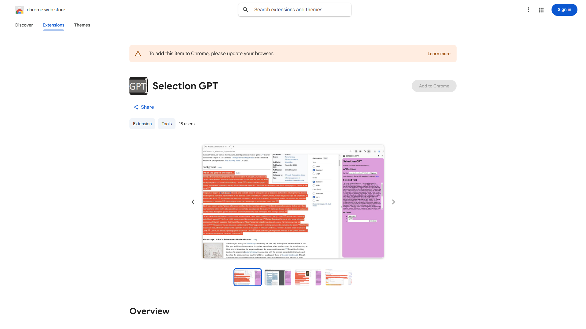 ChatGPT Browser Extension