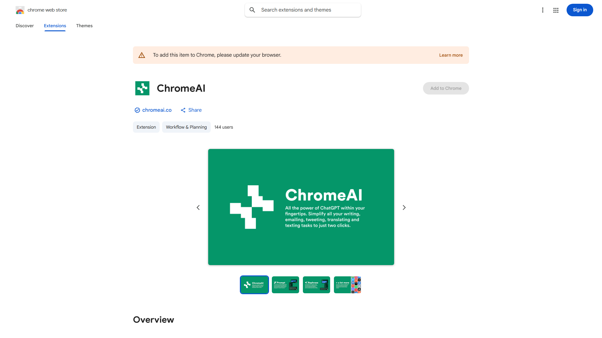 ChromeAI