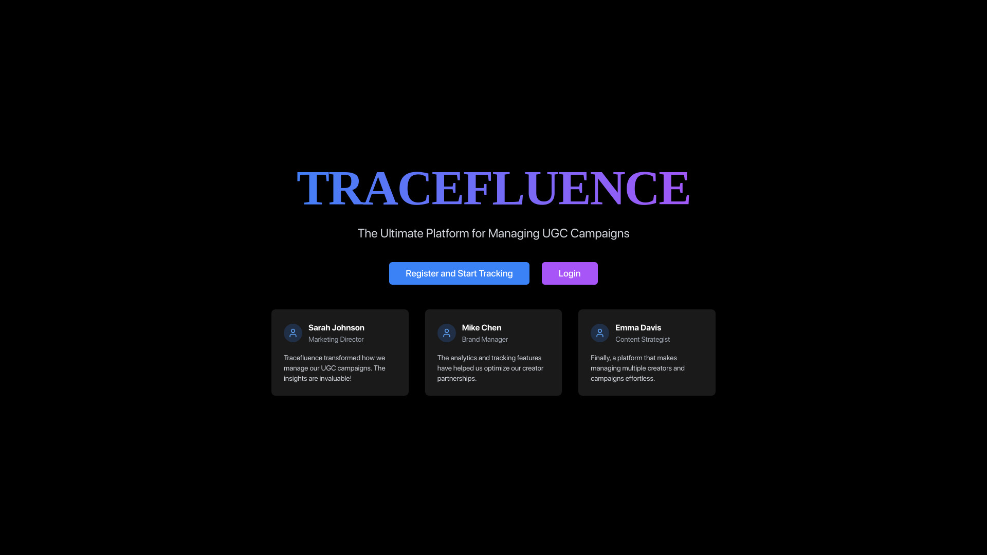 Tracefluence