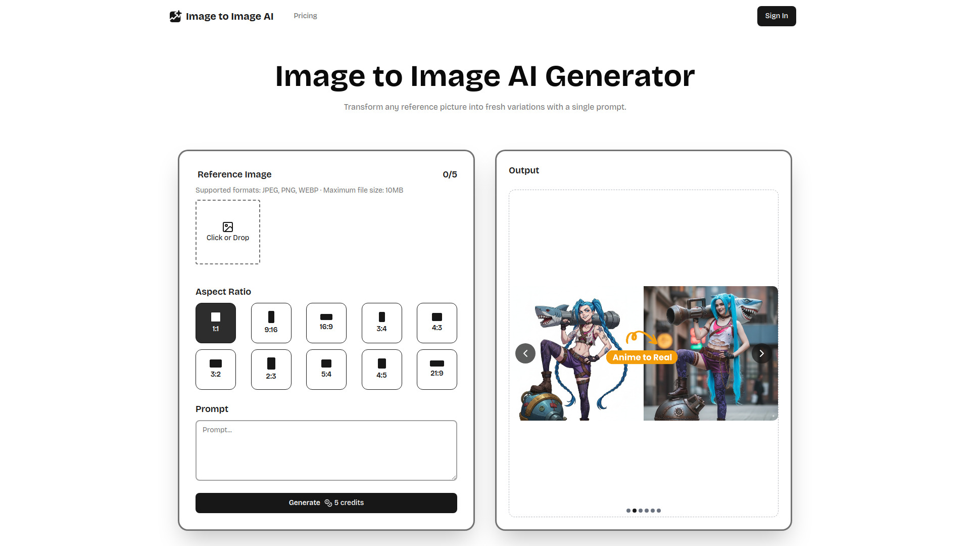 Image to Image AI