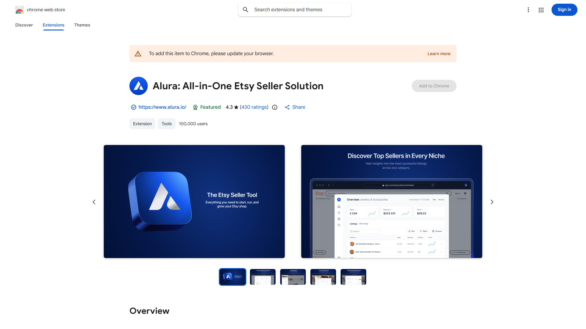 Alura Chrome Extension
