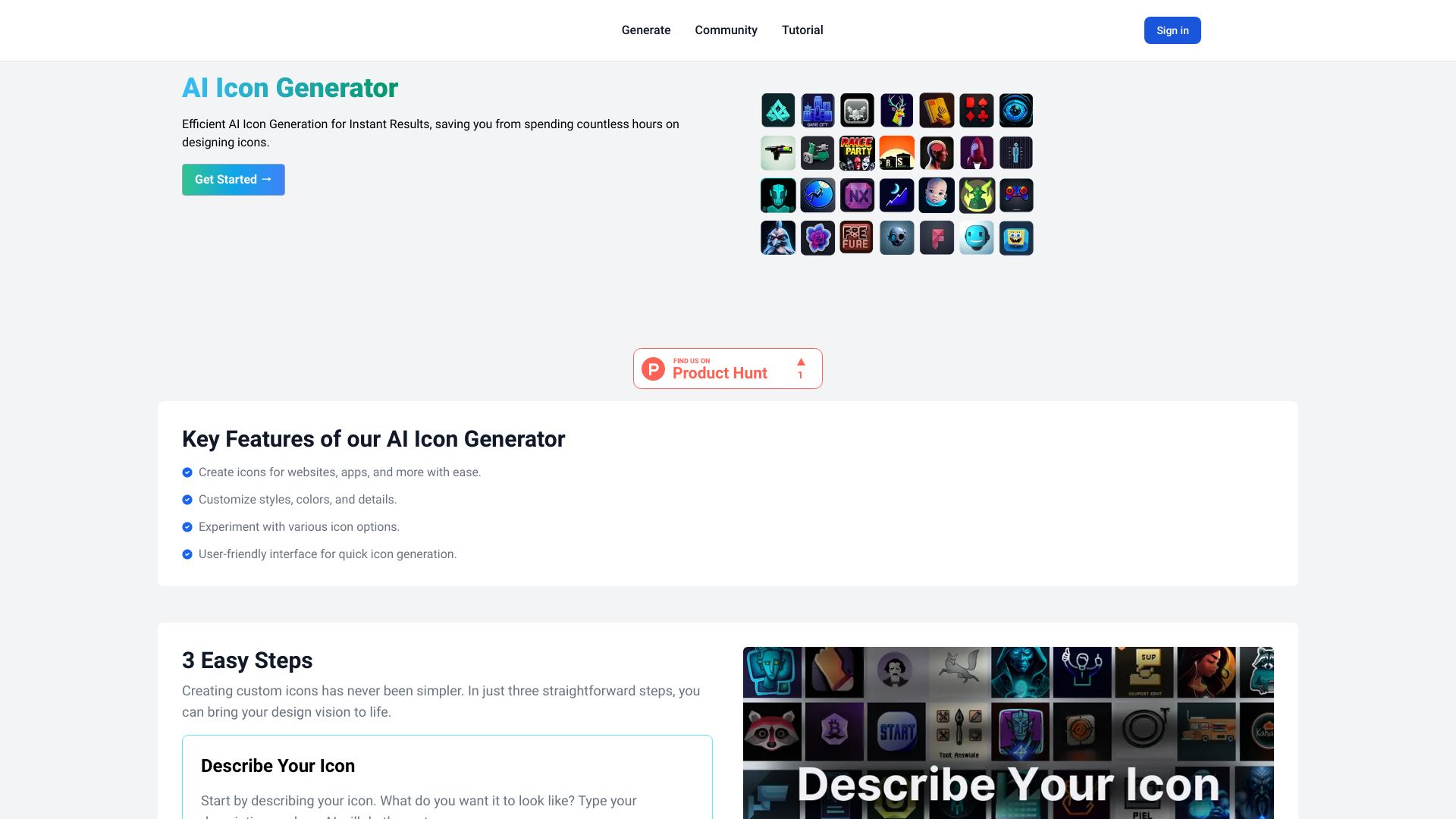 ThemeButler AI Icon Generator