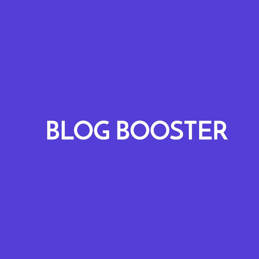 Blog Booster