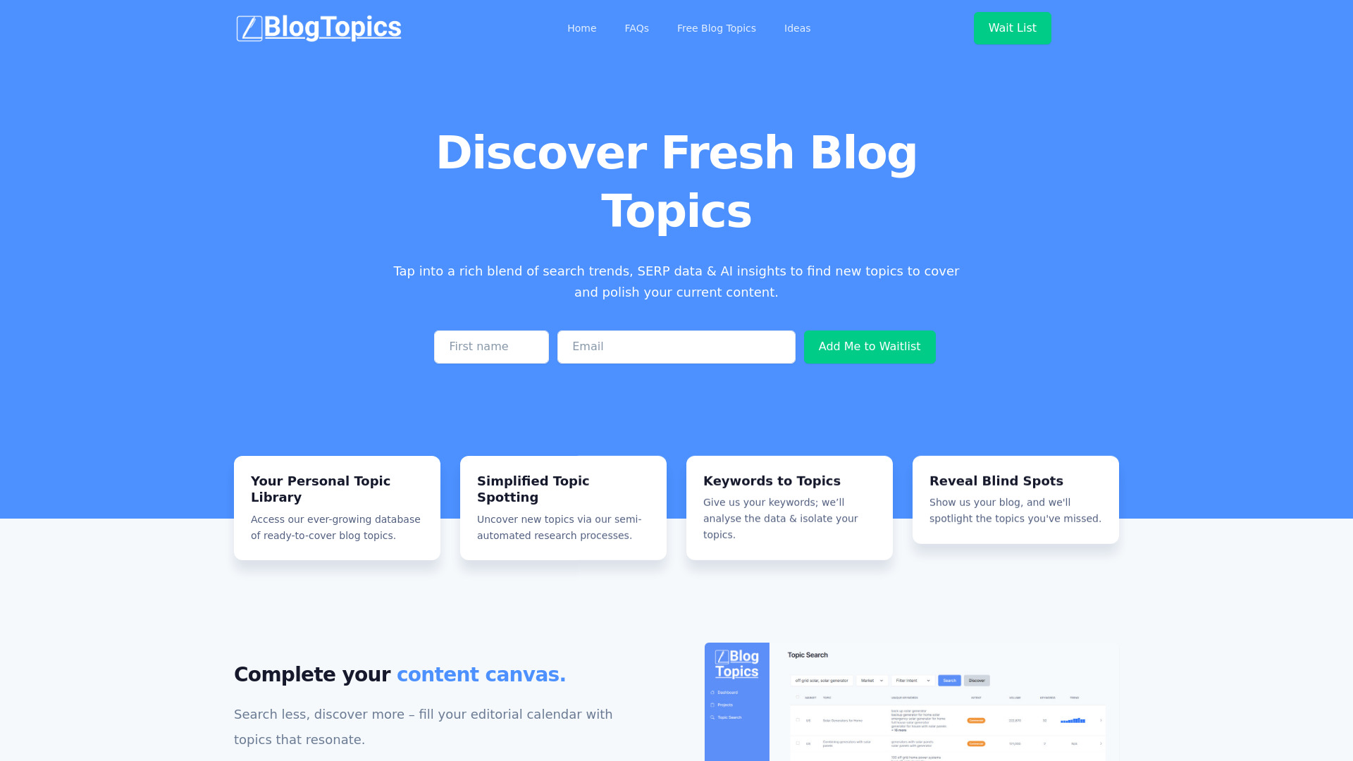 BlogTopics
