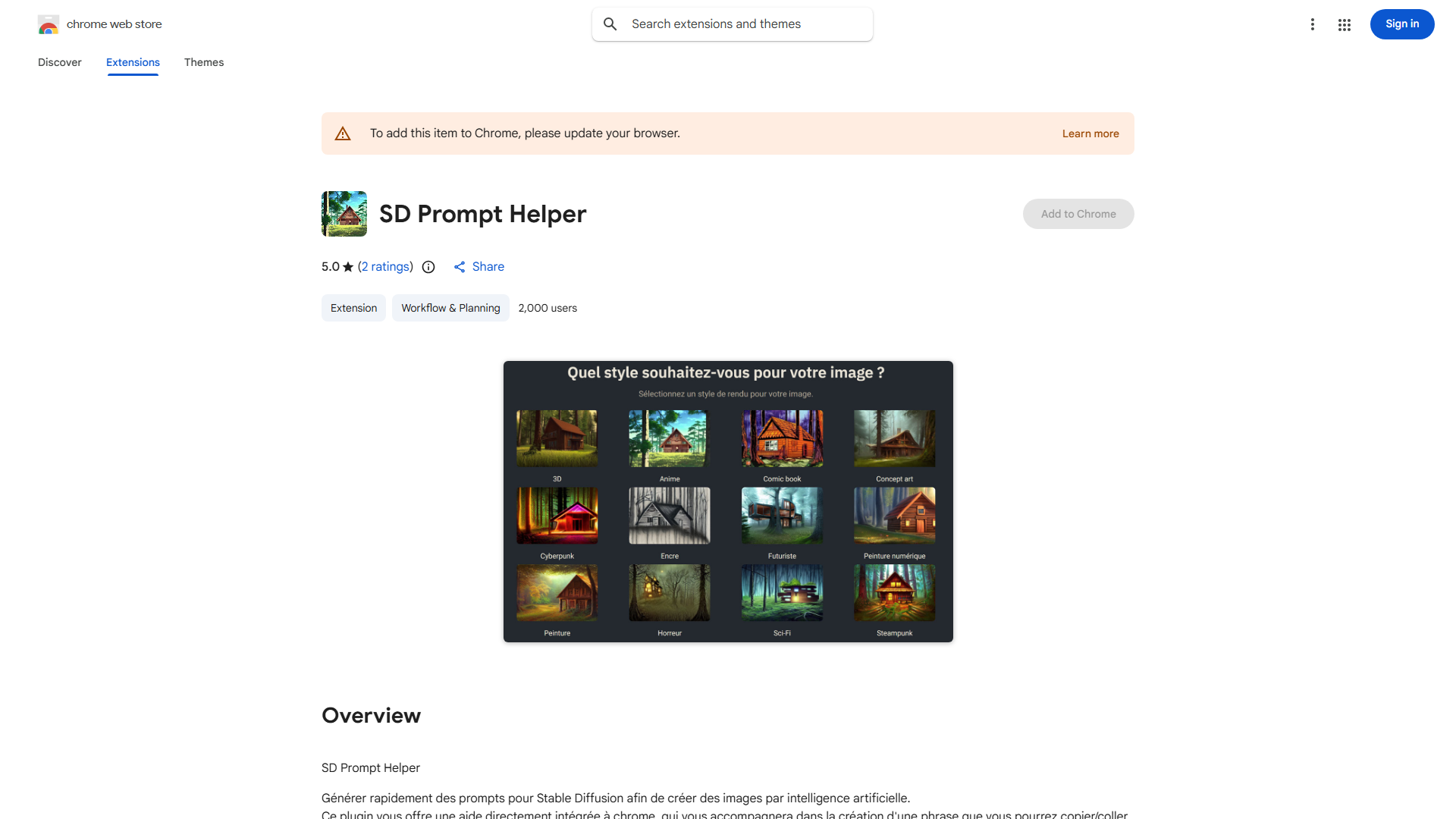 Prompt Generator for Stable Diffusion