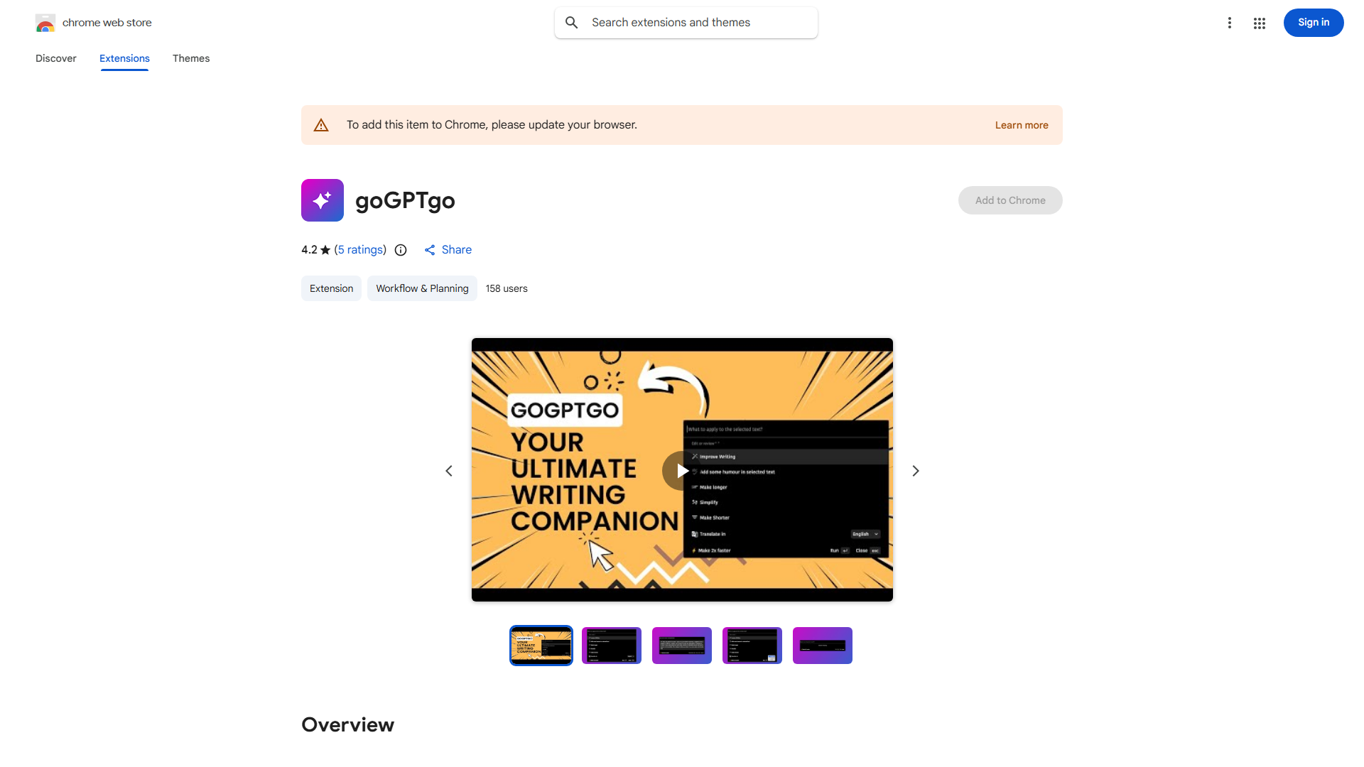 ChatGPT Chrome Extension