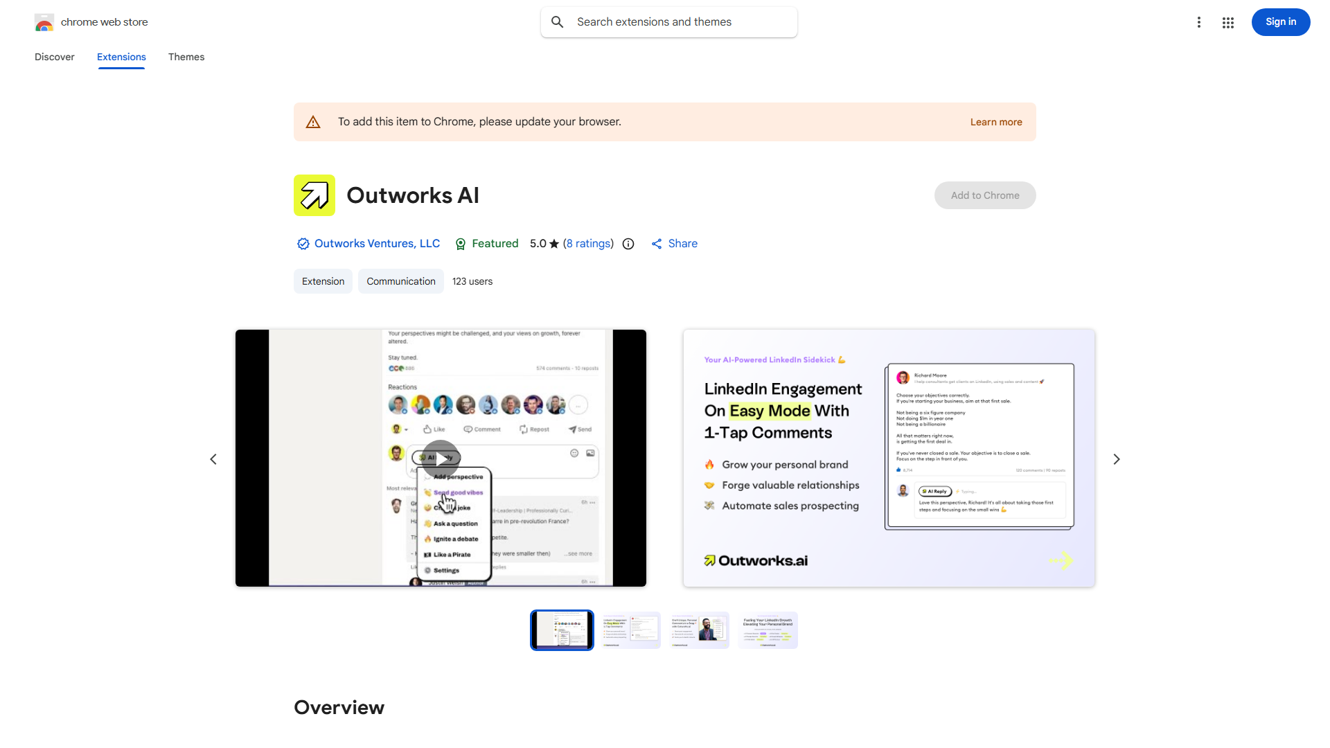 LinkedIn AI Comment Generator