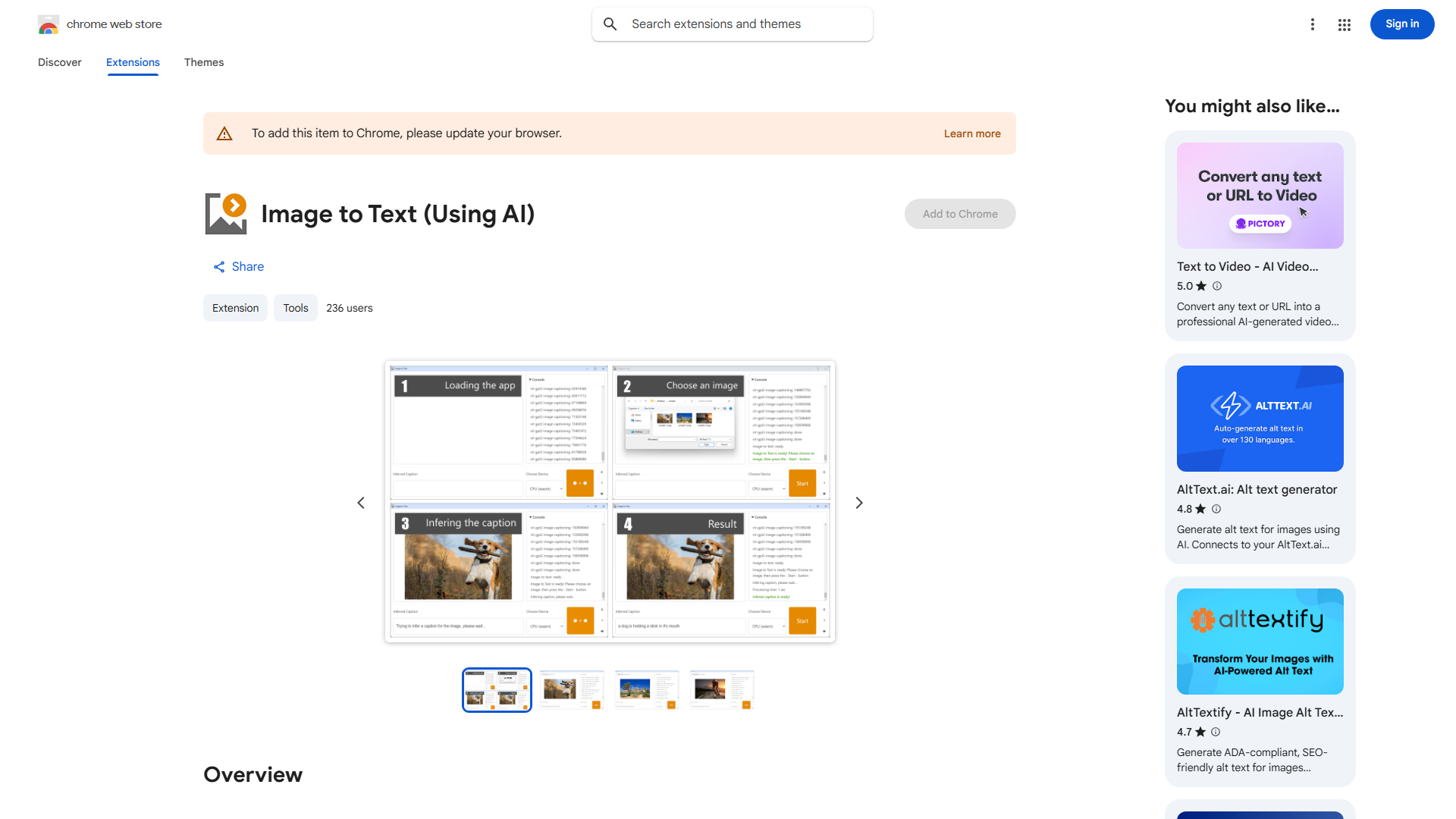 Image to Text (Using AI)